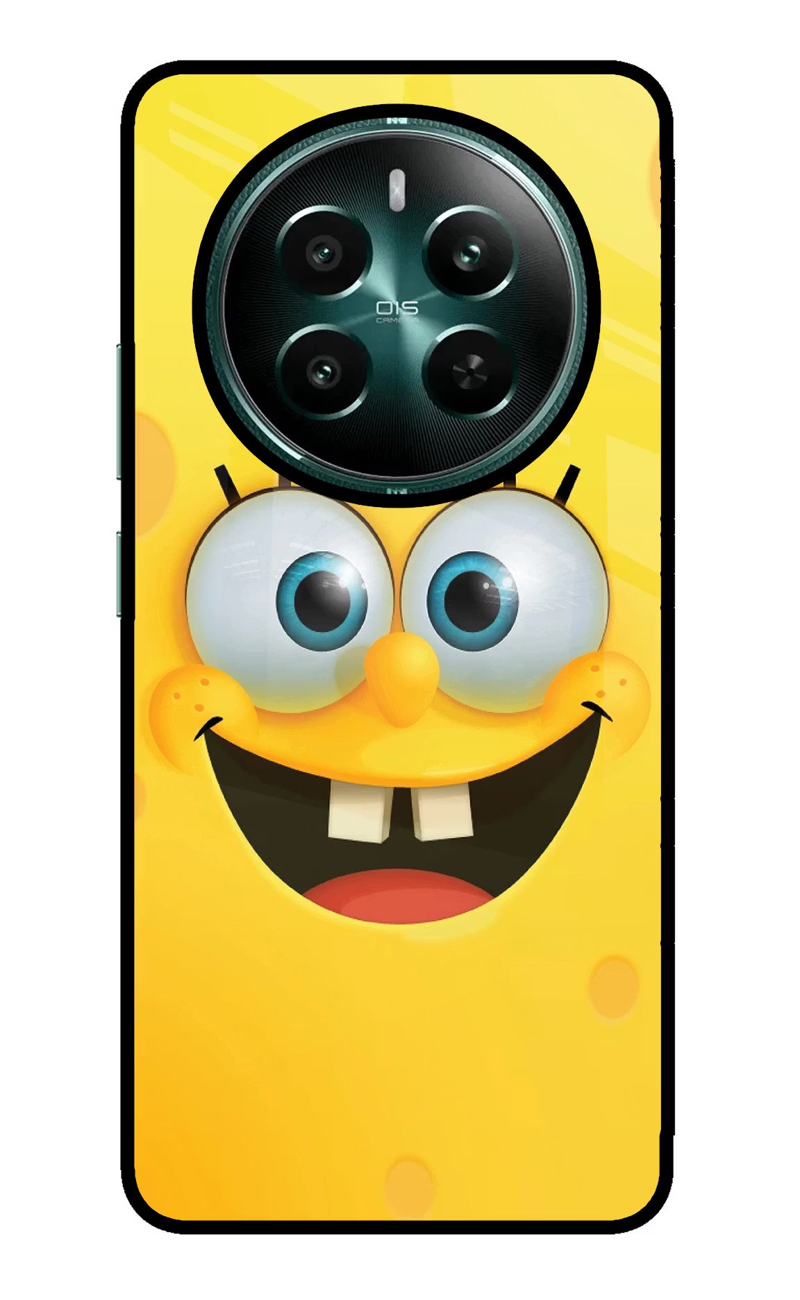 Sponge 1 Realme P1 5G Back Cover - Sponge 1 Realme P1 5G Glass Case Back Cover by Casekaro Sponge 1 Realme P1 5G Glass Case Back Cover by Casekaro