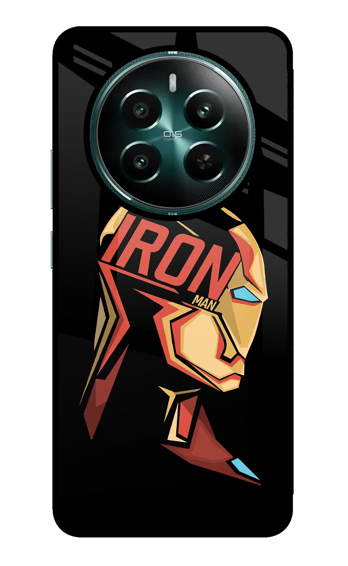 IronMan Realme P1 5G Back Cover - IronMan Realme P1 5G Glass Case Back Cover by Casekaro IronMan Realme P1 5G Glass Case Back Cover by Casekaro