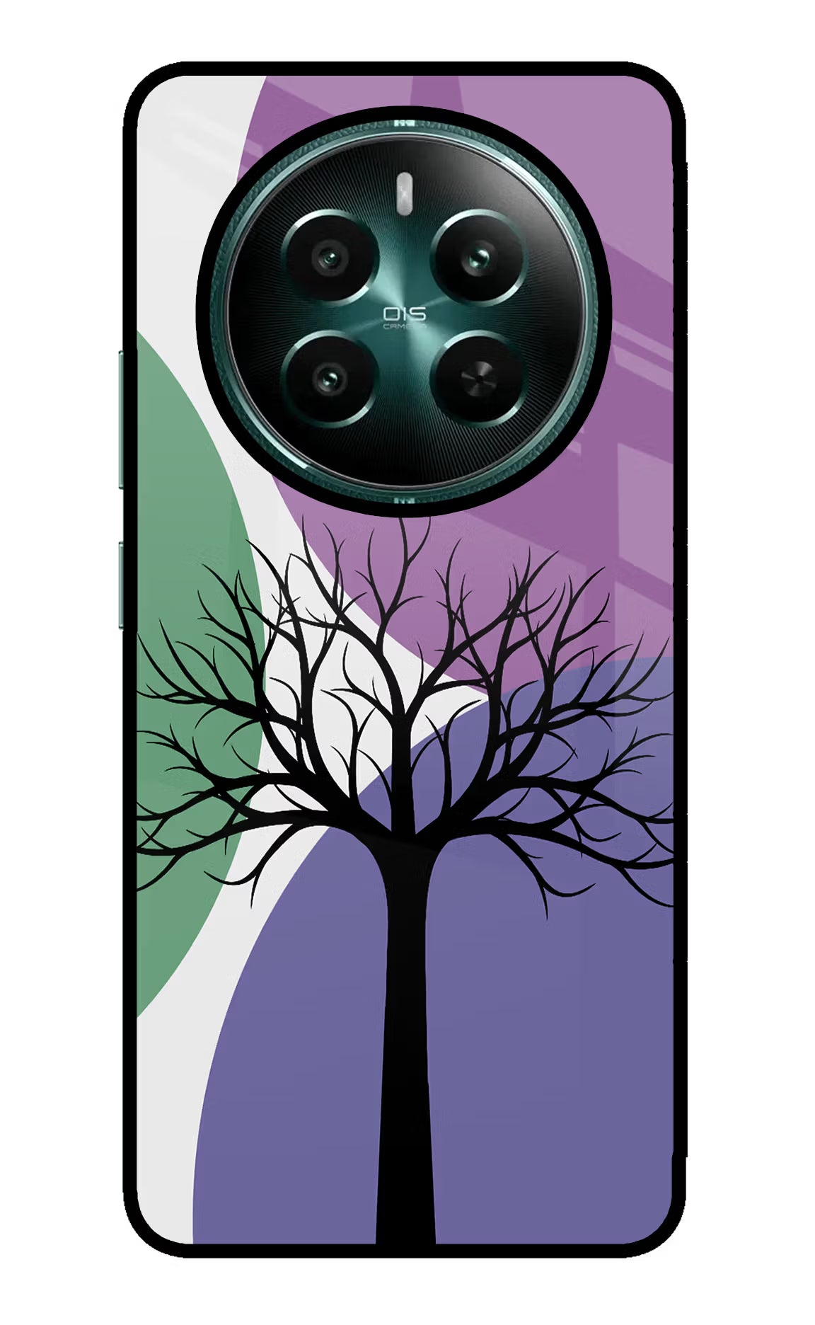 Tree Art Realme P1 5G Back Cover - Tree Art Realme P1 5G Glass Case Back Cover by Casekaro Tree Art Realme P1 5G Glass Case Back Cover by Casekaro