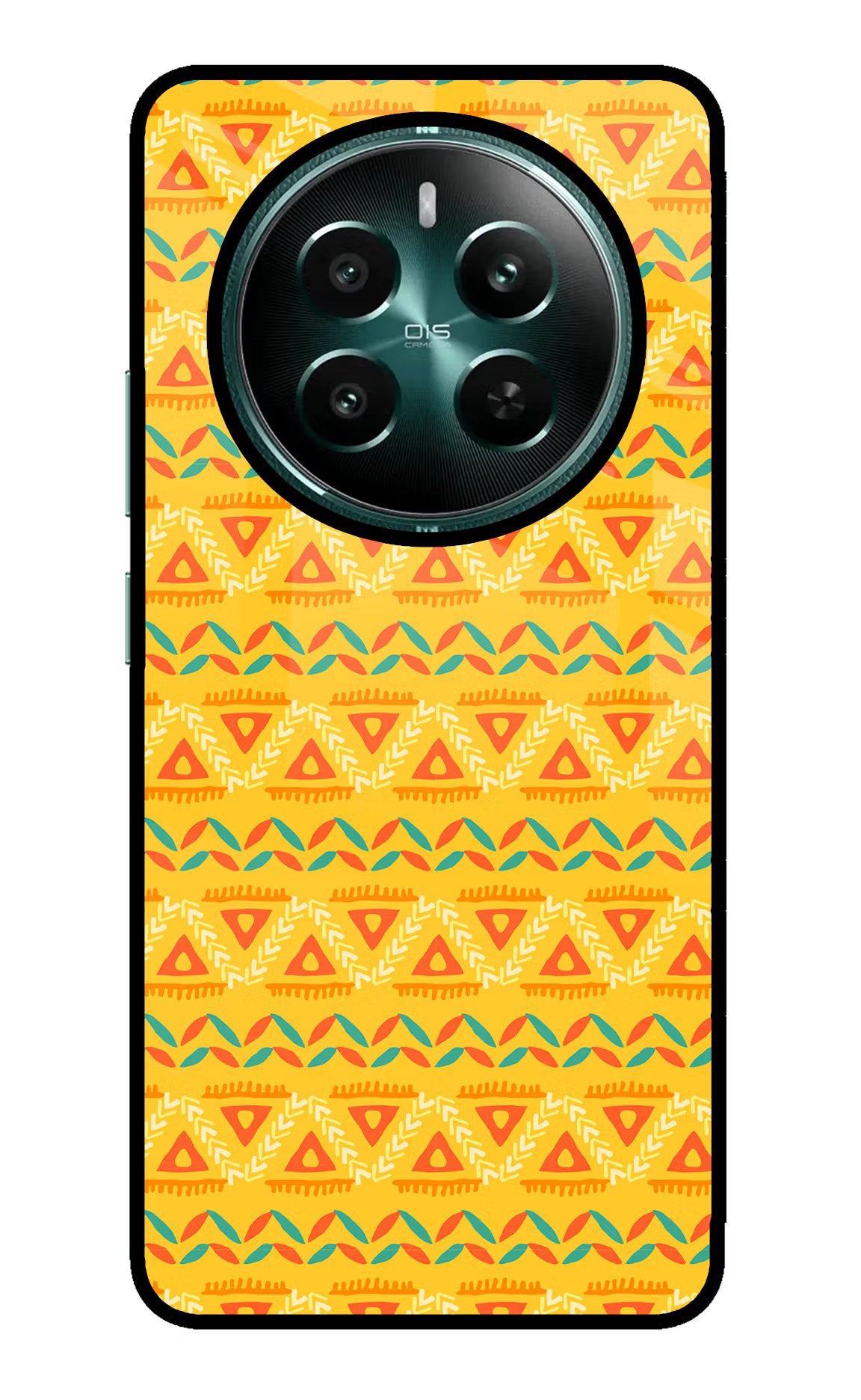 Tribal Pattern Realme P1 5G Back Cover - Tribal Pattern Realme P1 5G Glass Case Back Cover by Casekaro Tribal Pattern Realme P1 5G Glass Case Back Cover by Casekaro