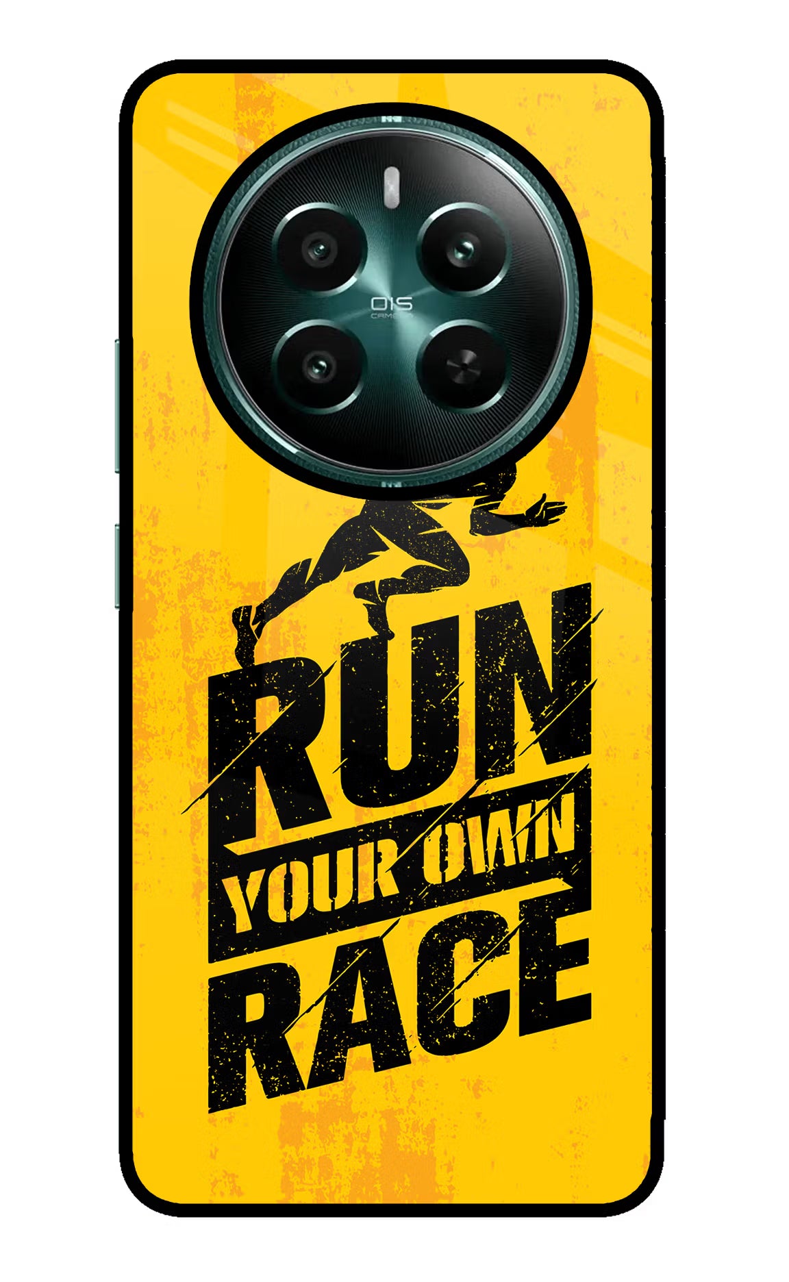 Run Your Own Race Realme P1 5G Glass Case - Run Your Own Race Realme P1 5G Glass Case Run Your Own Race Realme P1 5G Glass Case
