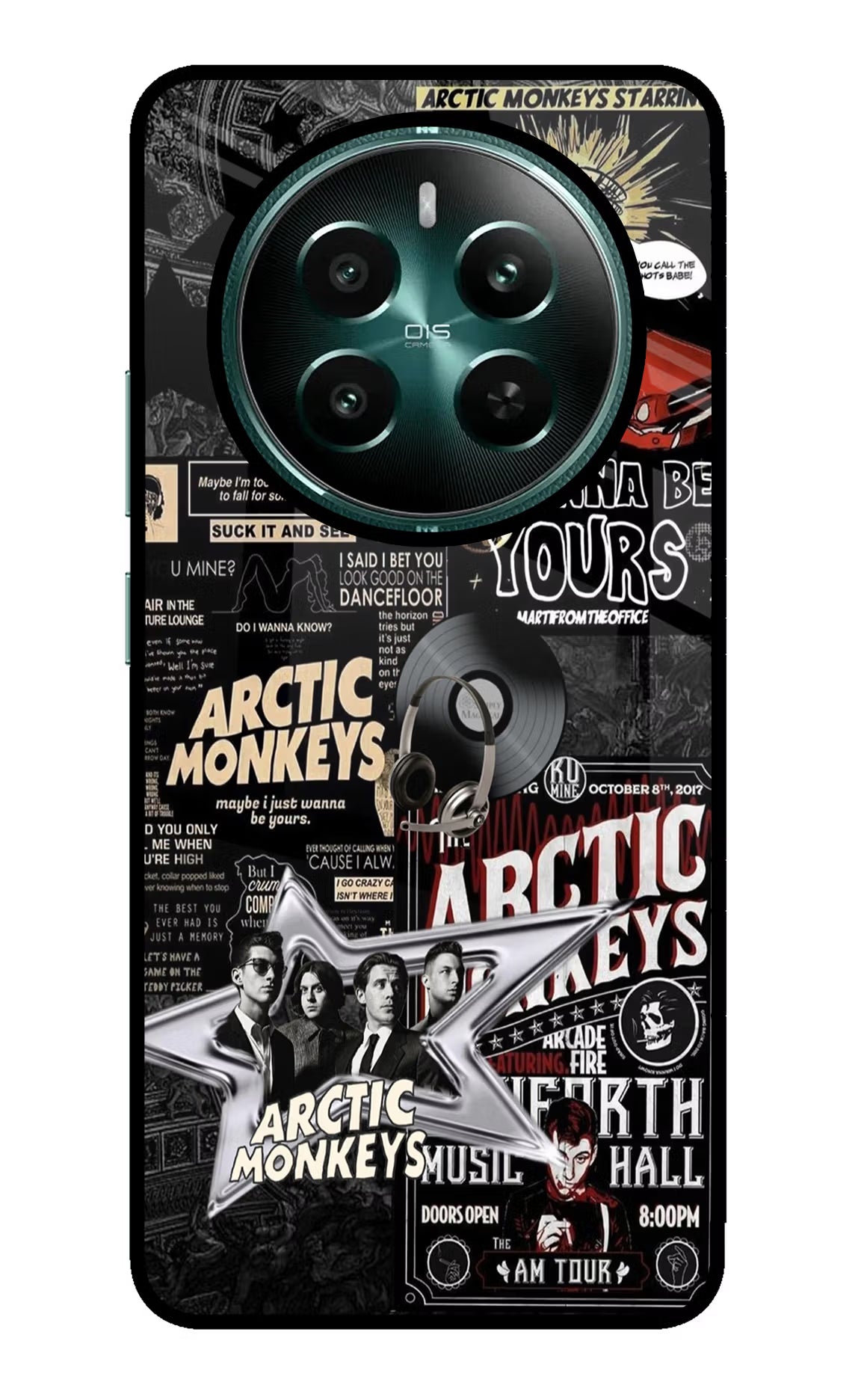 Arctic Monkeys Realme P1 5G Glass Case - Arctic Monkeys Realme P1 5G Glass Case Arctic Monkeys Realme P1 5G Glass Case