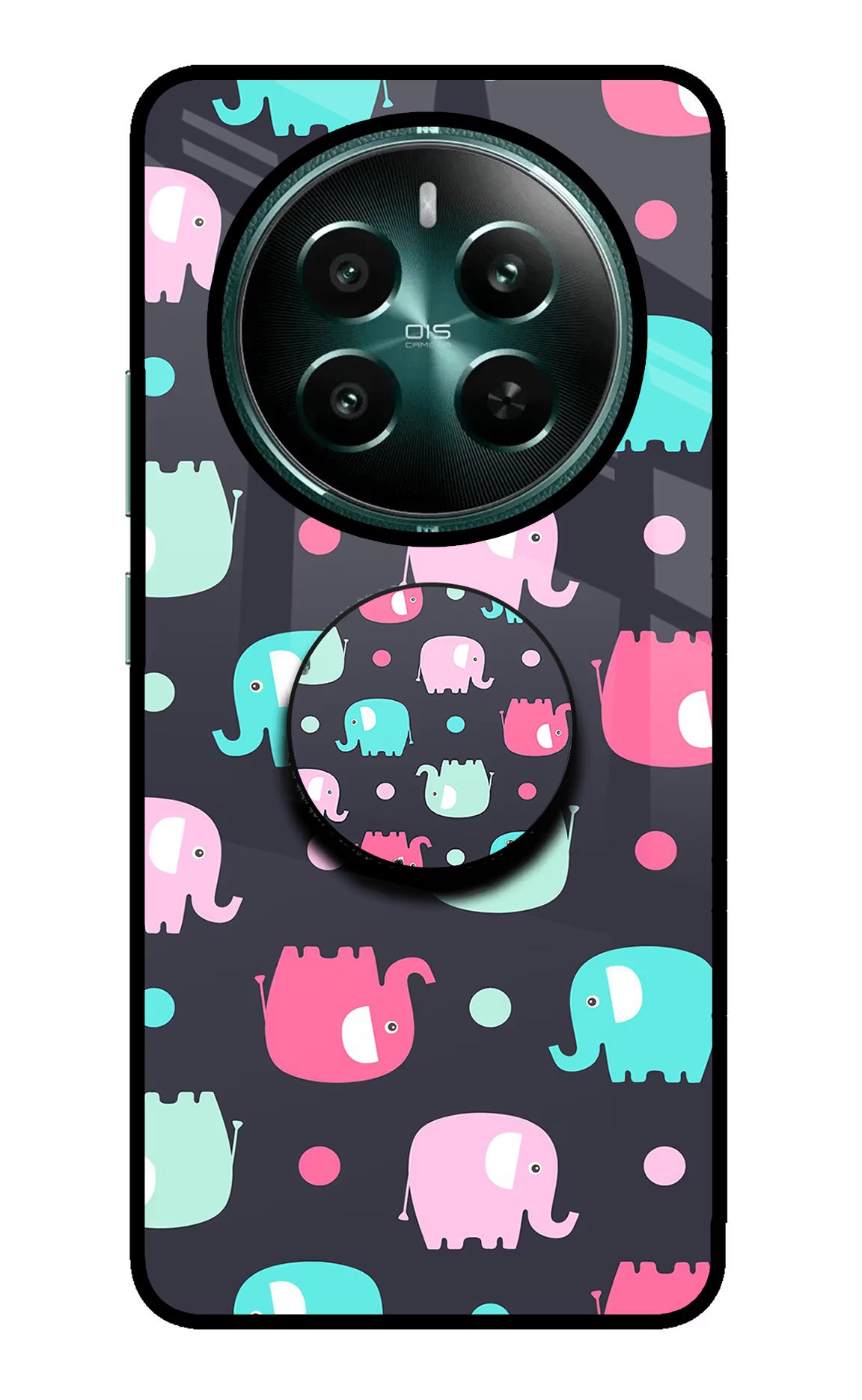 Baby Elephants Realme P1 5G Pop Case - Baby Elephants Realme P1 5G Pop Case by Casekaro Baby Elephants Realme P1 5G Pop Case by Casekaro