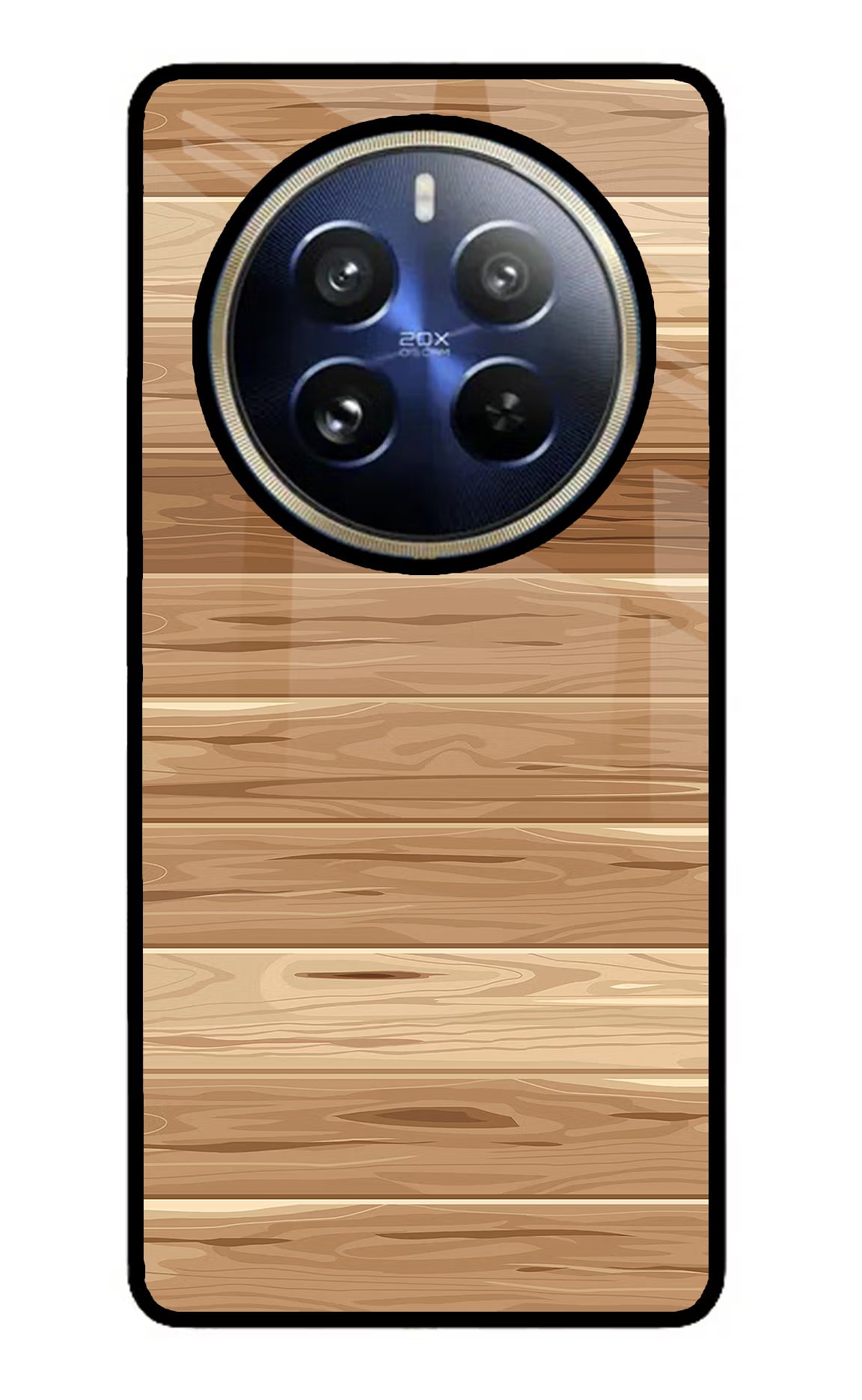 Wooden Vector Realme P1 Pro 5G Glass Case - Wooden Vector Realme P1 Pro 5G Glass Case Wooden Vector Realme P1 Pro 5G Glass Case