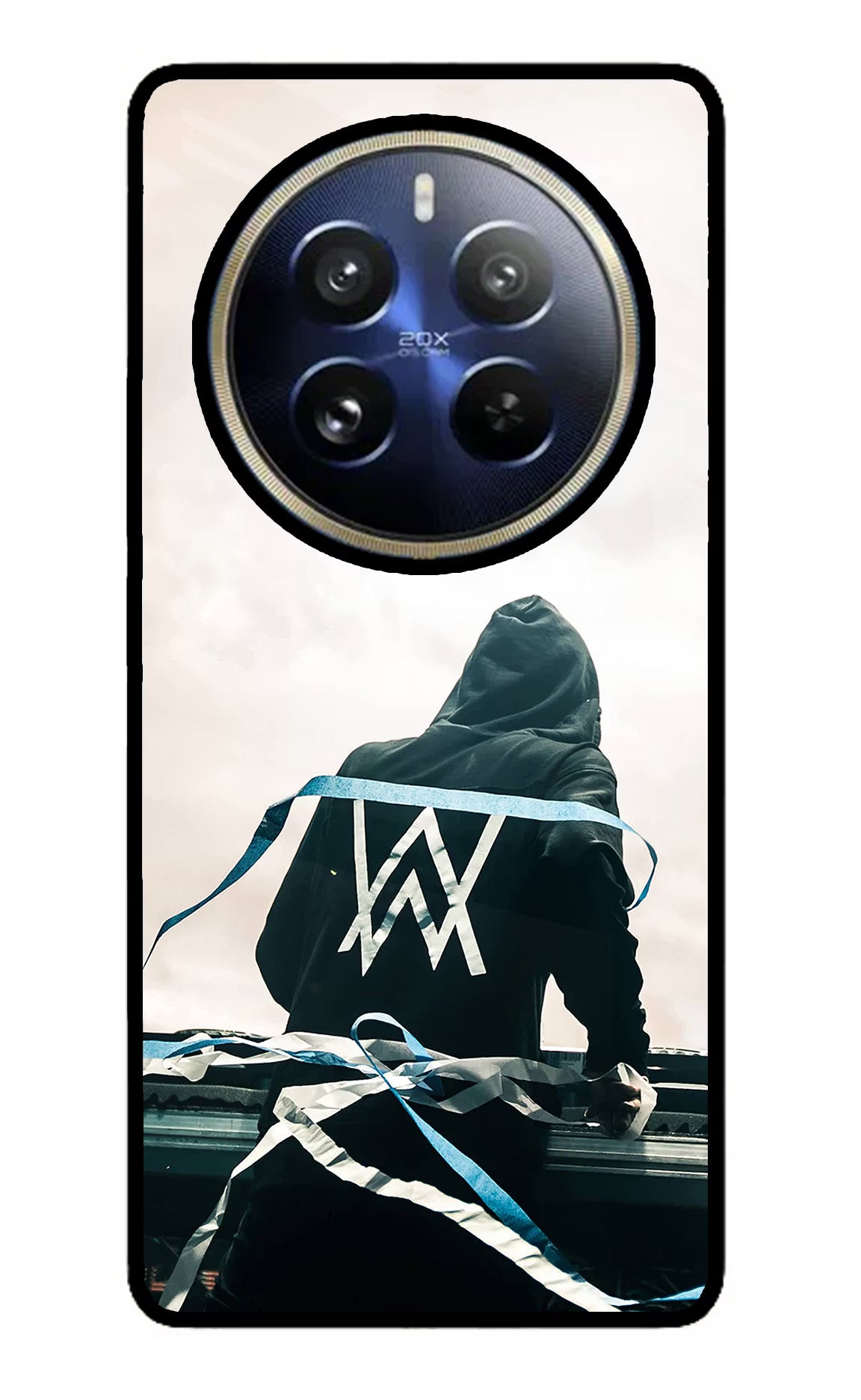 Alan Walker Realme P1 Pro 5G Glass Case - Alan Walker Realme P1 Pro 5G Glass Case Alan Walker Realme P1 Pro 5G Glass Case