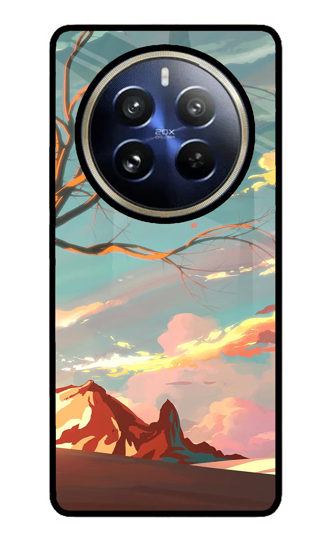 Scenery Realme P1 Pro 5G Back Cover - Scenery Realme P1 Pro 5G Glass Case Back Cover by Casekaro Scenery Realme P1 Pro 5G Glass Case Back Cover by Casekaro