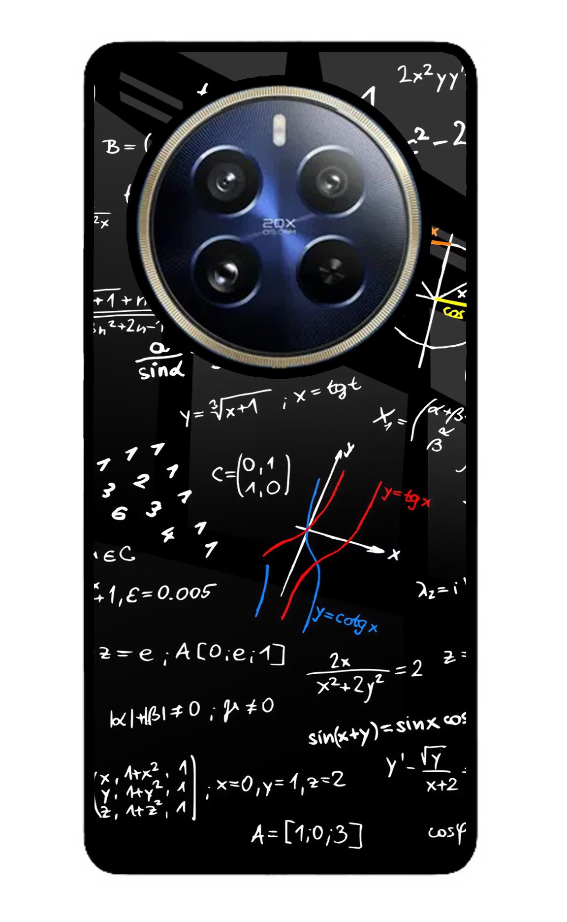 Mathematics Formula Realme P1 Pro 5G Back Cover - Mathematics Formula Realme P1 Pro 5G Glass Case Back Cover by Casekaro Mathematics Formula Realme P1 Pro 5G Glass Case Back Cover by Casekaro