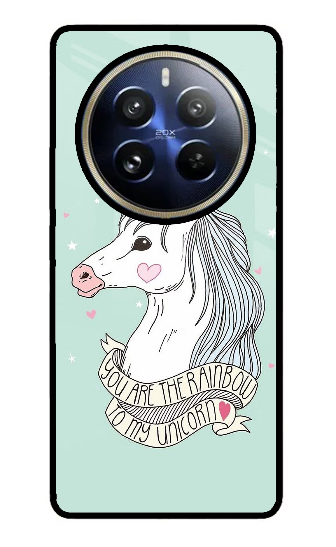 Unicorn Wallpaper Realme P1 Pro 5G Glass Case - Unicorn Wallpaper Realme P1 Pro 5G Glass Case Unicorn Wallpaper Realme P1 Pro 5G Glass Case