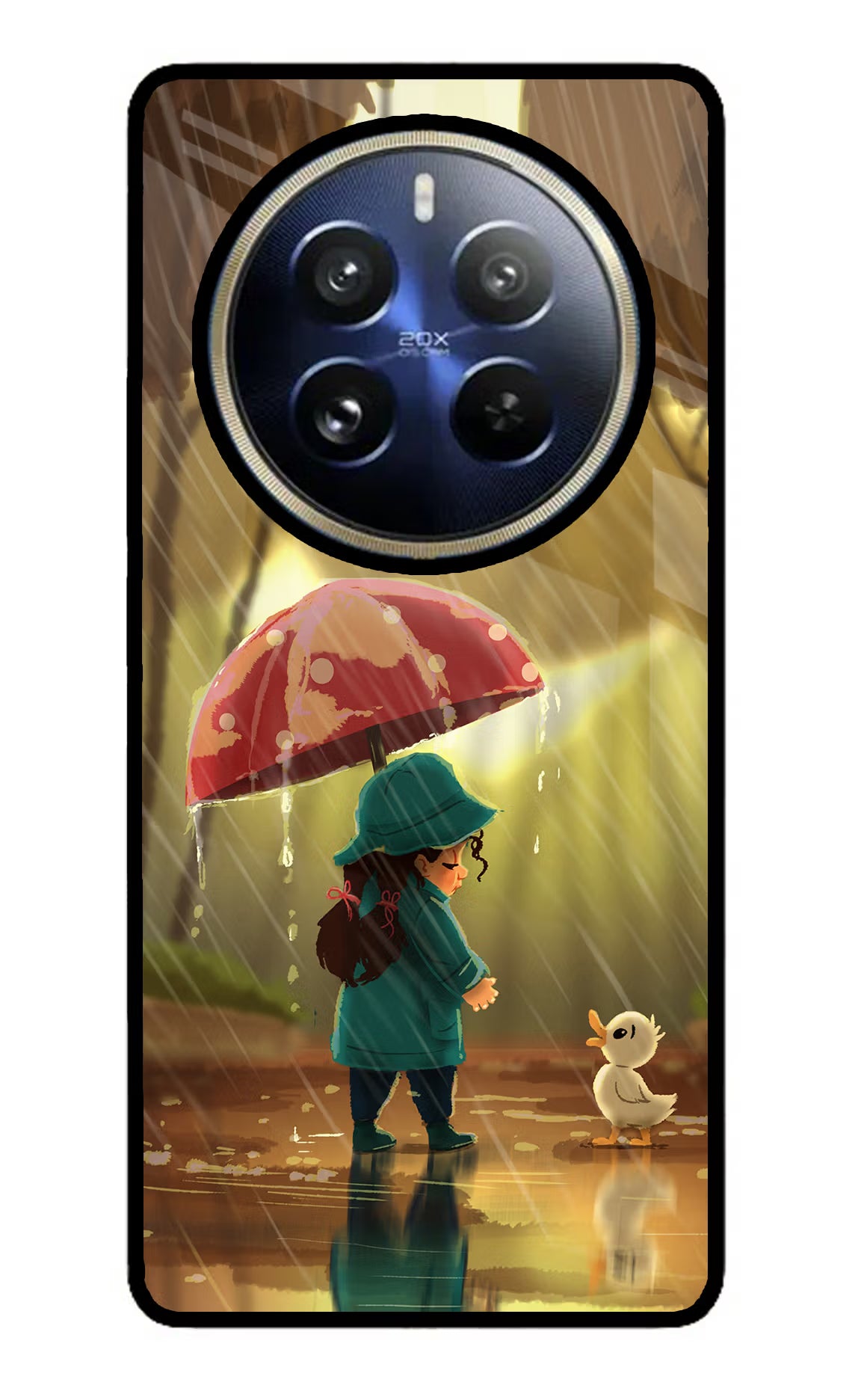 Rainy Day Realme P1 Pro 5G Glass Case - Rainy Day Realme P1 Pro 5G Glass Case Rainy Day Realme P1 Pro 5G Glass Case