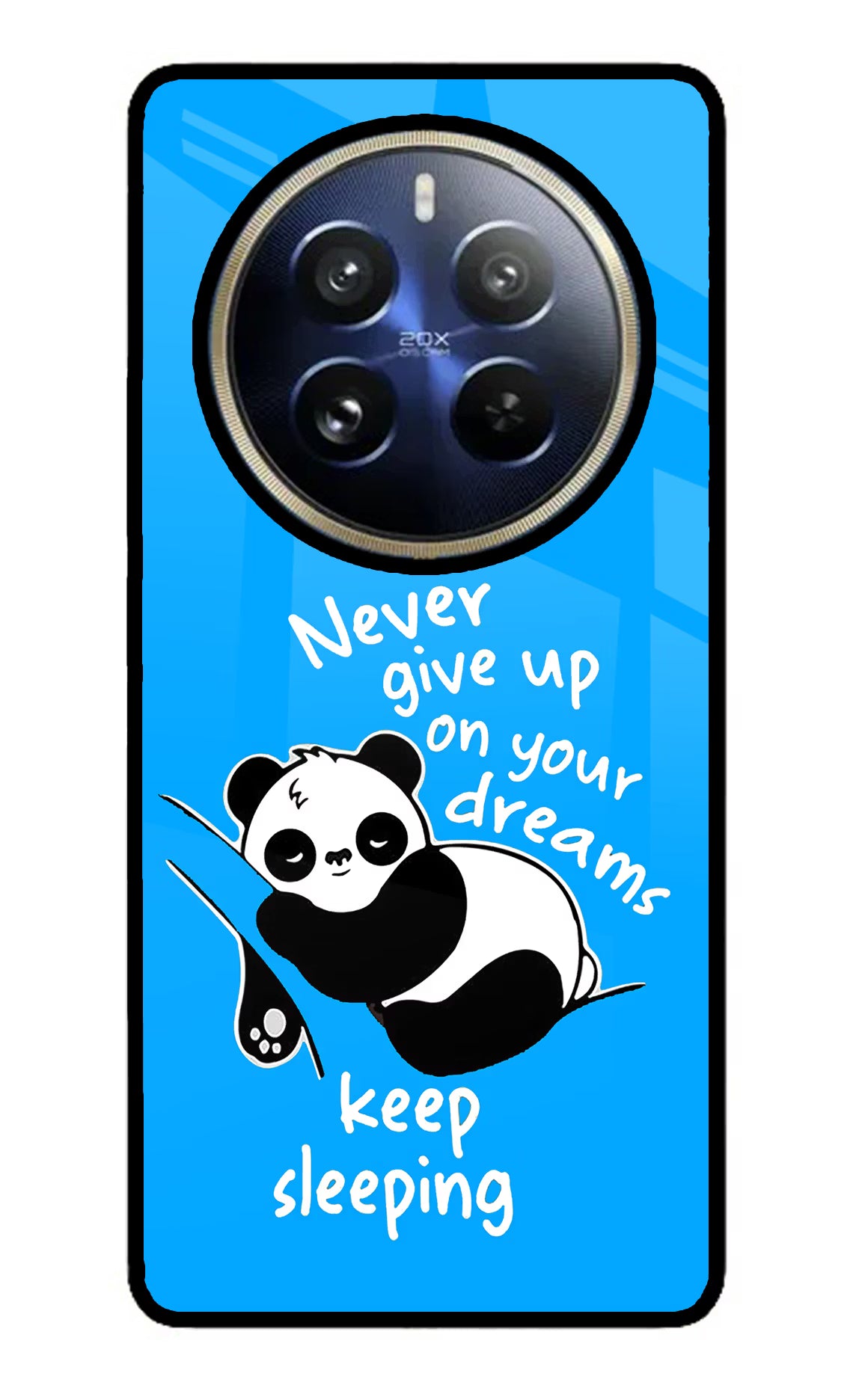 Keep Sleeping Realme P1 Pro 5G Glass Case - Keep Sleeping Realme P1 Pro 5G Glass Case Keep Sleeping Realme P1 Pro 5G Glass Case