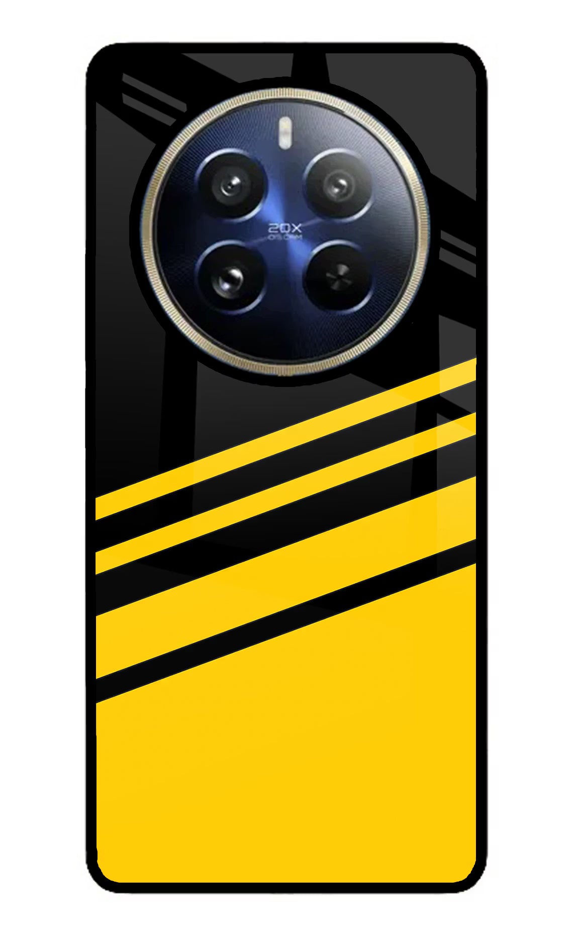 Yellow Shades Realme P1 Pro 5G Glass Case - Yellow Shades Realme P1 Pro 5G Glass Case Yellow Shades Realme P1 Pro 5G Glass Case