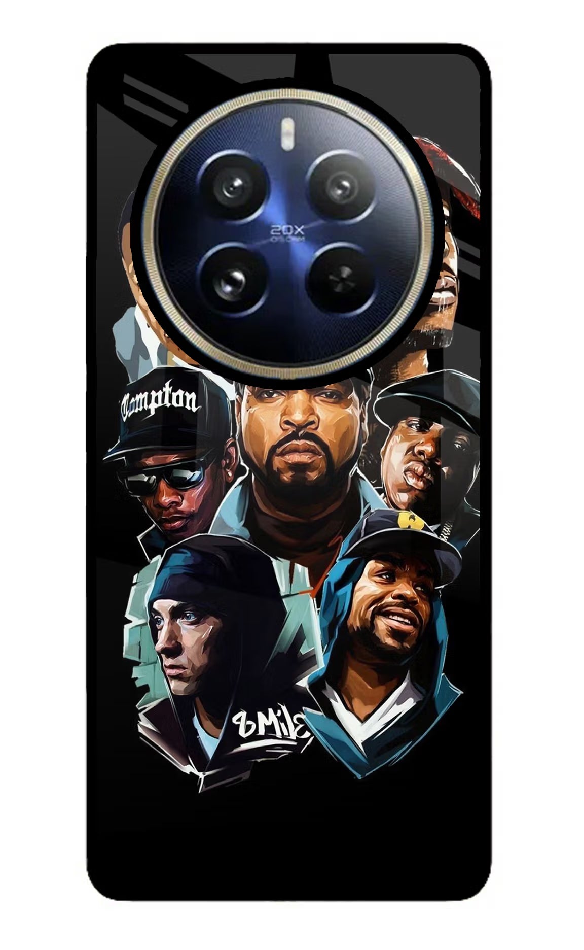Rappers Realme P1 Pro 5G Glass Case - Rappers Realme P1 Pro 5G Glass Case Rappers Realme P1 Pro 5G Glass Case