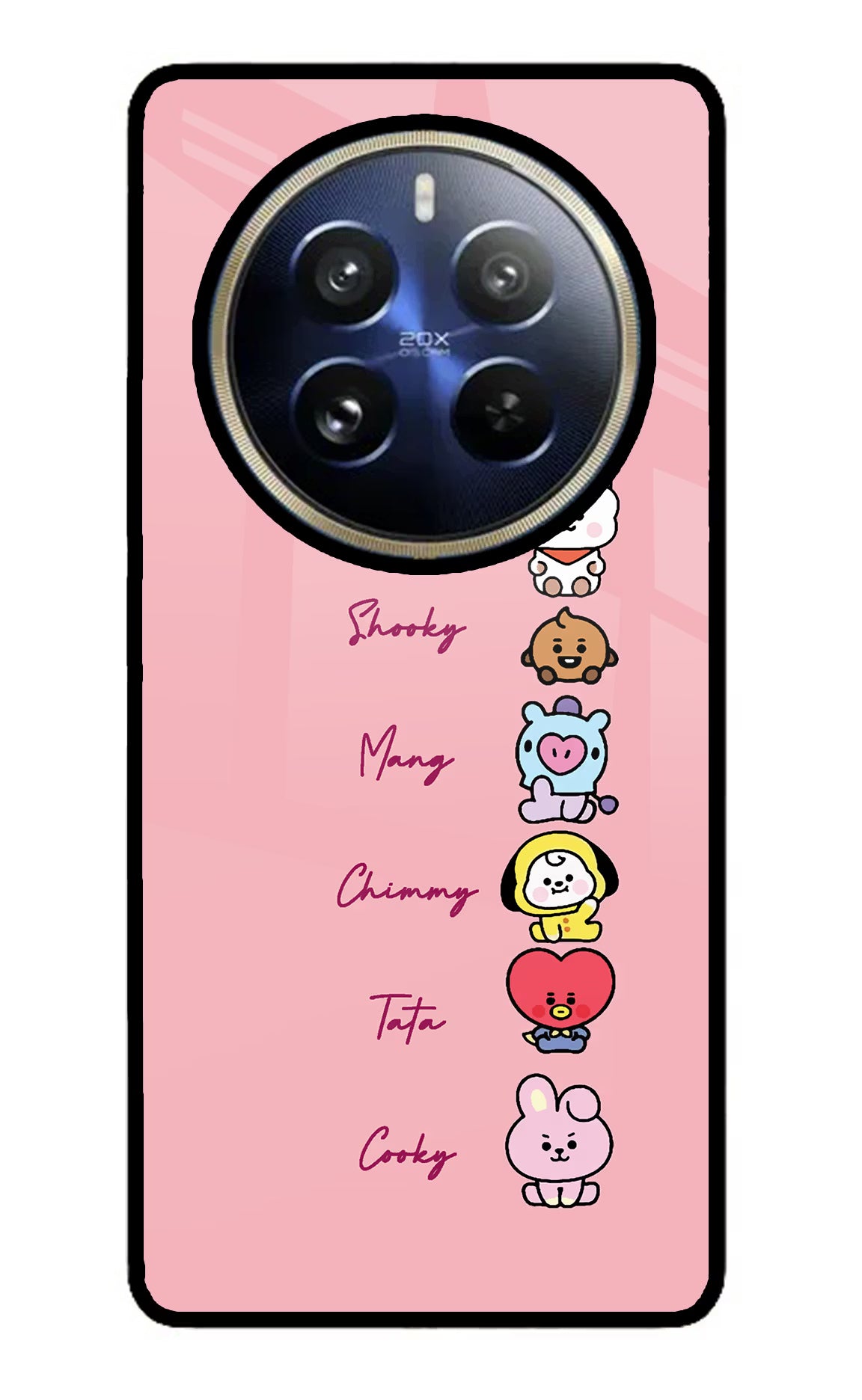 BTS names Realme P1 Pro 5G Glass Case - BTS names Realme P1 Pro 5G Glass Case BTS names Realme P1 Pro 5G Glass Case