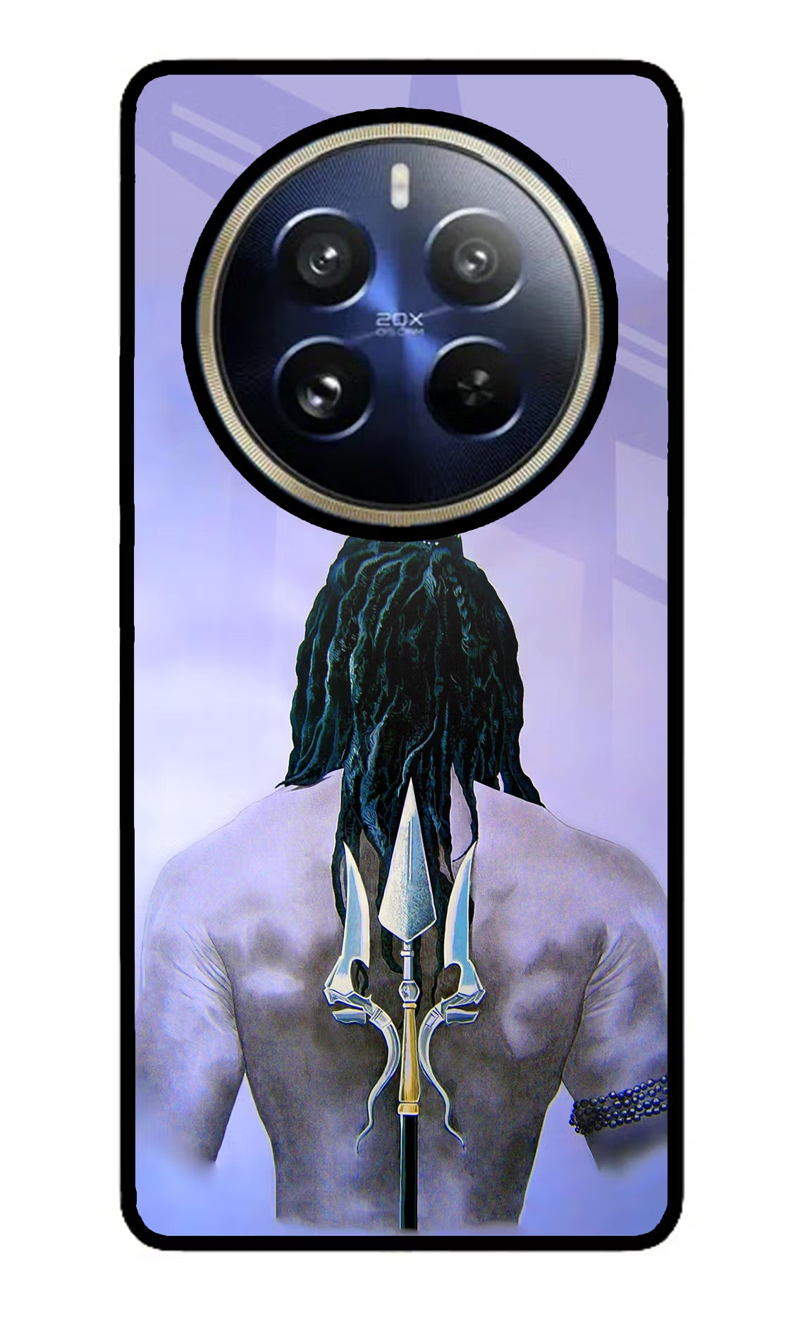 Shiva Realme P1 Pro 5G Glass Case - Shiva Realme P1 Pro 5G Glass Case Shiva Realme P1 Pro 5G Glass Case