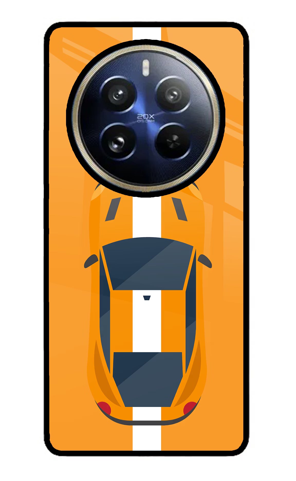 Highway Pursuit Realme P1 Pro 5G Back Cover - Highway Pursuit Realme P1 Pro 5G Glass Case Back Cover by Casekaro Highway Pursuit Realme P1 Pro 5G Glass Case Back Cover by Casekaro