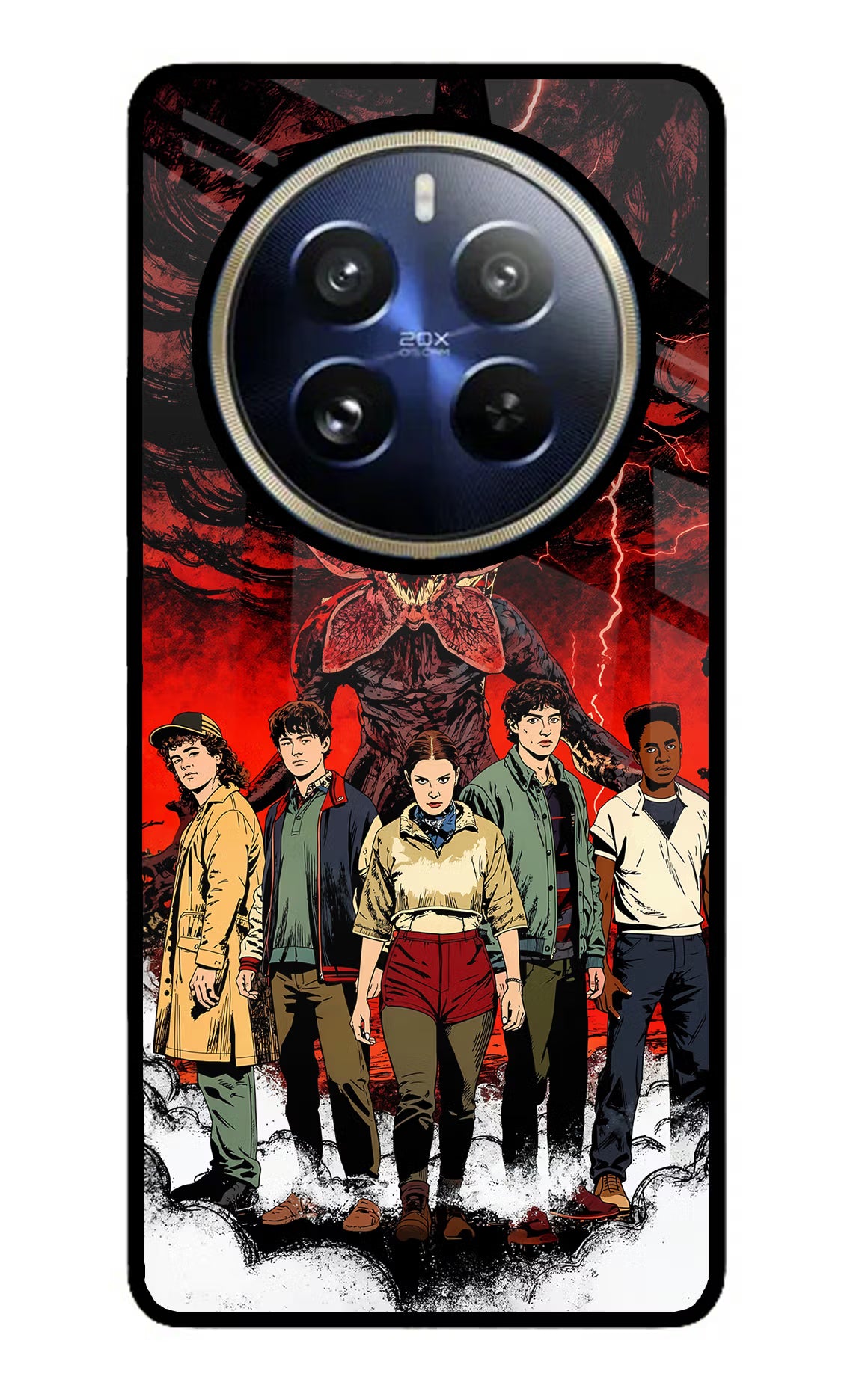 Ordinary Things Characters Realme P1 Pro 5G Glass Case - Ordinary Things Characters Realme P1 Pro 5G Glass Case Ordinary Things Characters Realme P1 Pro 5G Glass Case