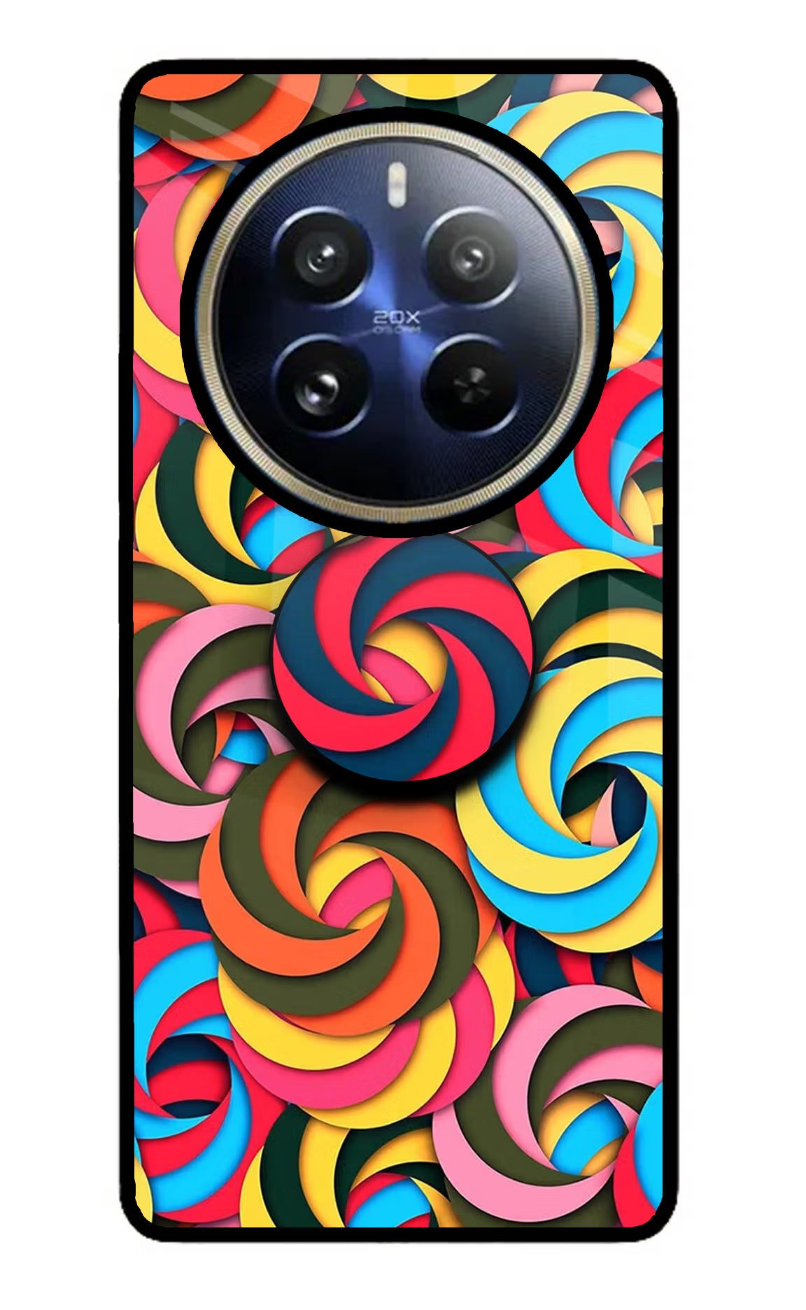 Spiral Pattern Realme P1 Pro 5G Pop Case - Spiral Pattern Realme P1 Pro 5G Pop Case by Casekaro Spiral Pattern Realme P1 Pro 5G Pop Case by Casekaro