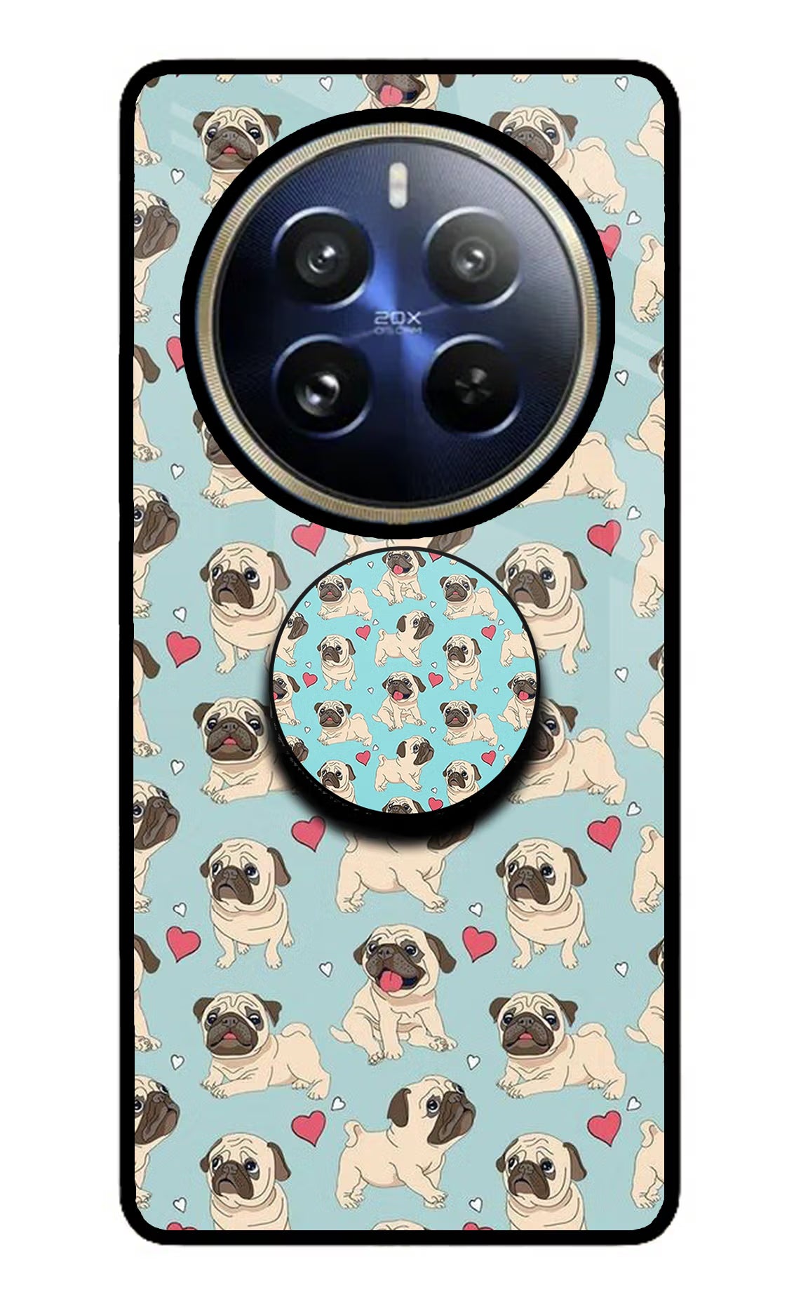 Pug Dog Realme P1 Pro 5G Pop Case - Pug Dog Realme P1 Pro 5G Pop Case by Casekaro Pug Dog Realme P1 Pro 5G Pop Case by Casekaro