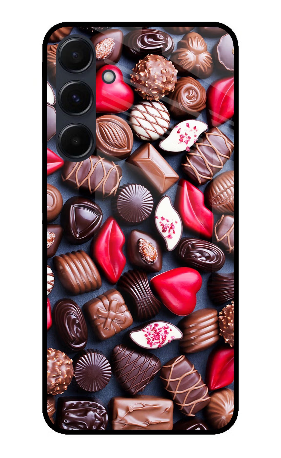 Chocolates Samsung A35 5G Glass Case - Chocolates Samsung A35 5G Glass Case Chocolates Samsung A35 5G Glass Case