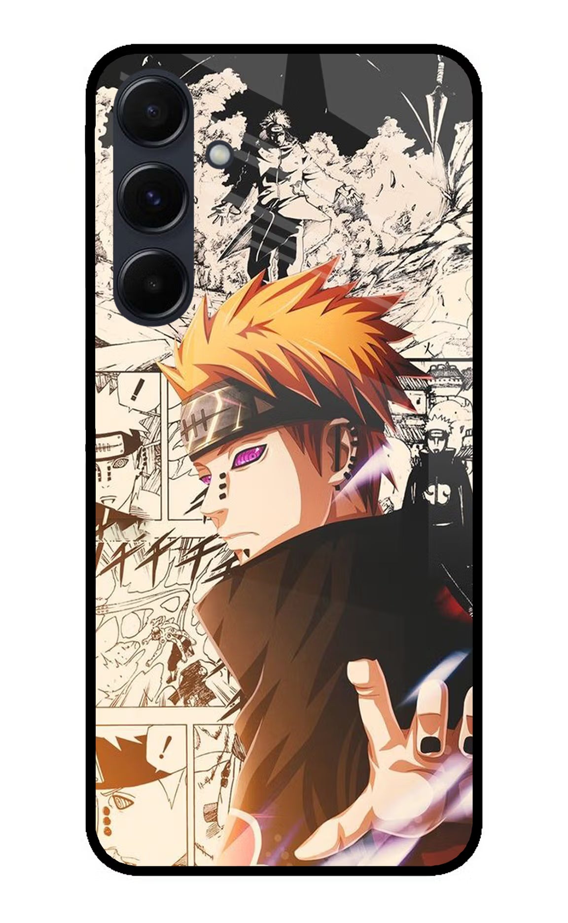 Pain Anime Samsung A35 5G Glass Case - Pain Anime Samsung A35 5G Glass Case Pain Anime Samsung A35 5G Glass Case