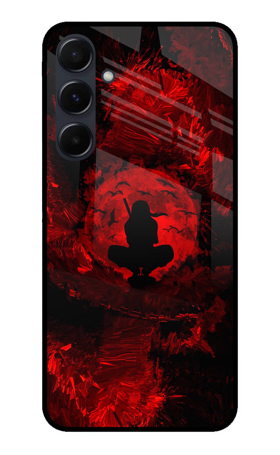Itachi Uchiha Samsung A35 5G Glass Case - Itachi Uchiha Samsung A35 5G Glass Case Itachi Uchiha Samsung A35 5G Glass Case