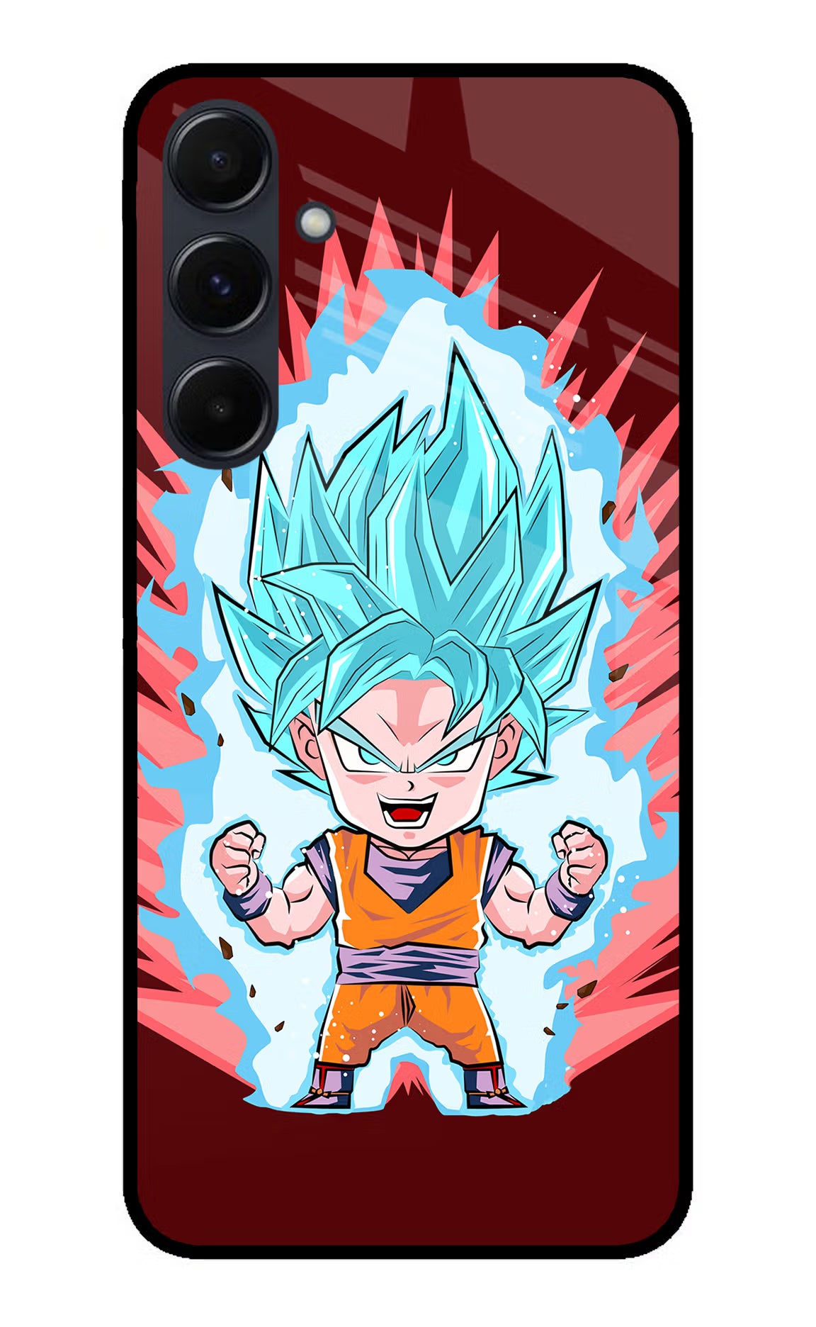 Goku Little Samsung A35 5G Glass Case - Goku Little Samsung A35 5G Glass Case Goku Little Samsung A35 5G Glass Case
