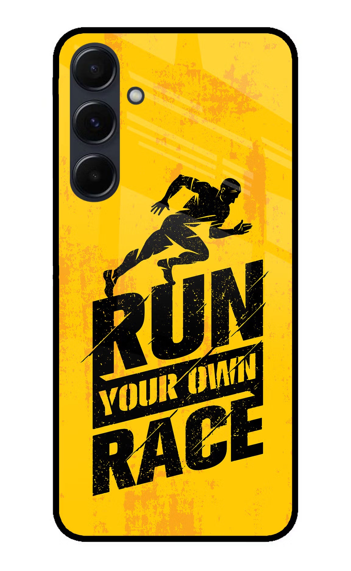 Run Your Own Race Samsung A35 5G Glass Case - Run Your Own Race Samsung A35 5G Glass Case Run Your Own Race Samsung A35 5G Glass Case