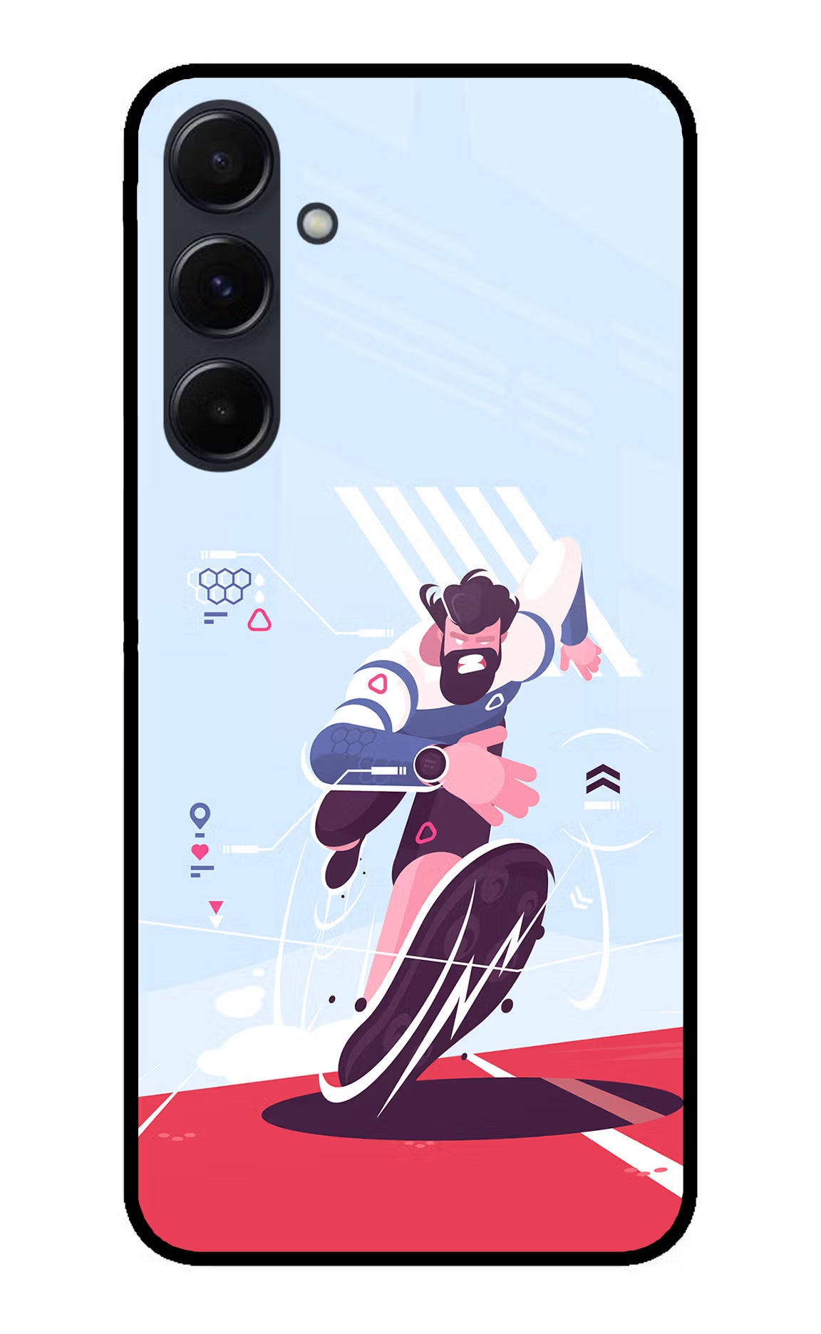 Run Pro Samsung A35 5G Glass Case - Run Pro Samsung A35 5G Glass Case Run Pro Samsung A35 5G Glass Case