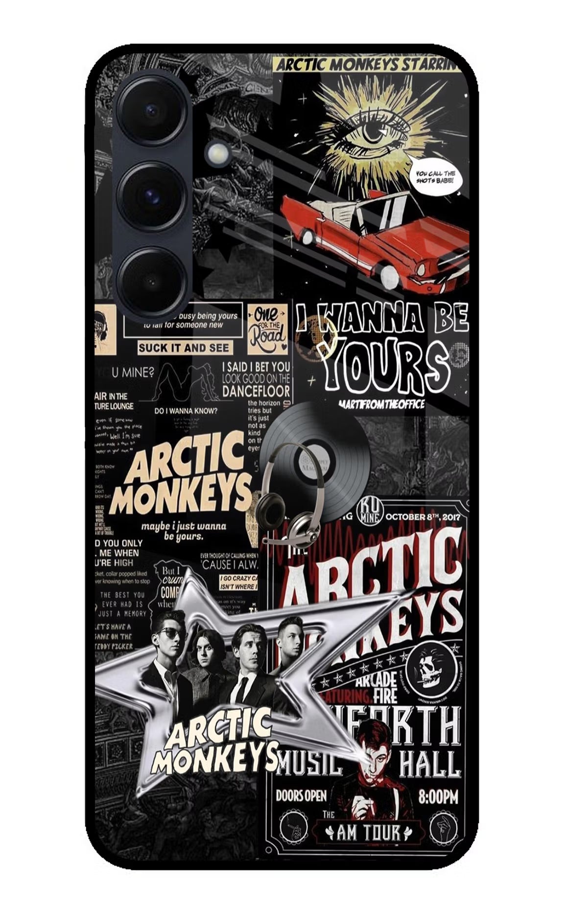 Arctic Monkeys Samsung A35 5G Glass Case - Arctic Monkeys Samsung A35 5G Glass Case Arctic Monkeys Samsung A35 5G Glass Case