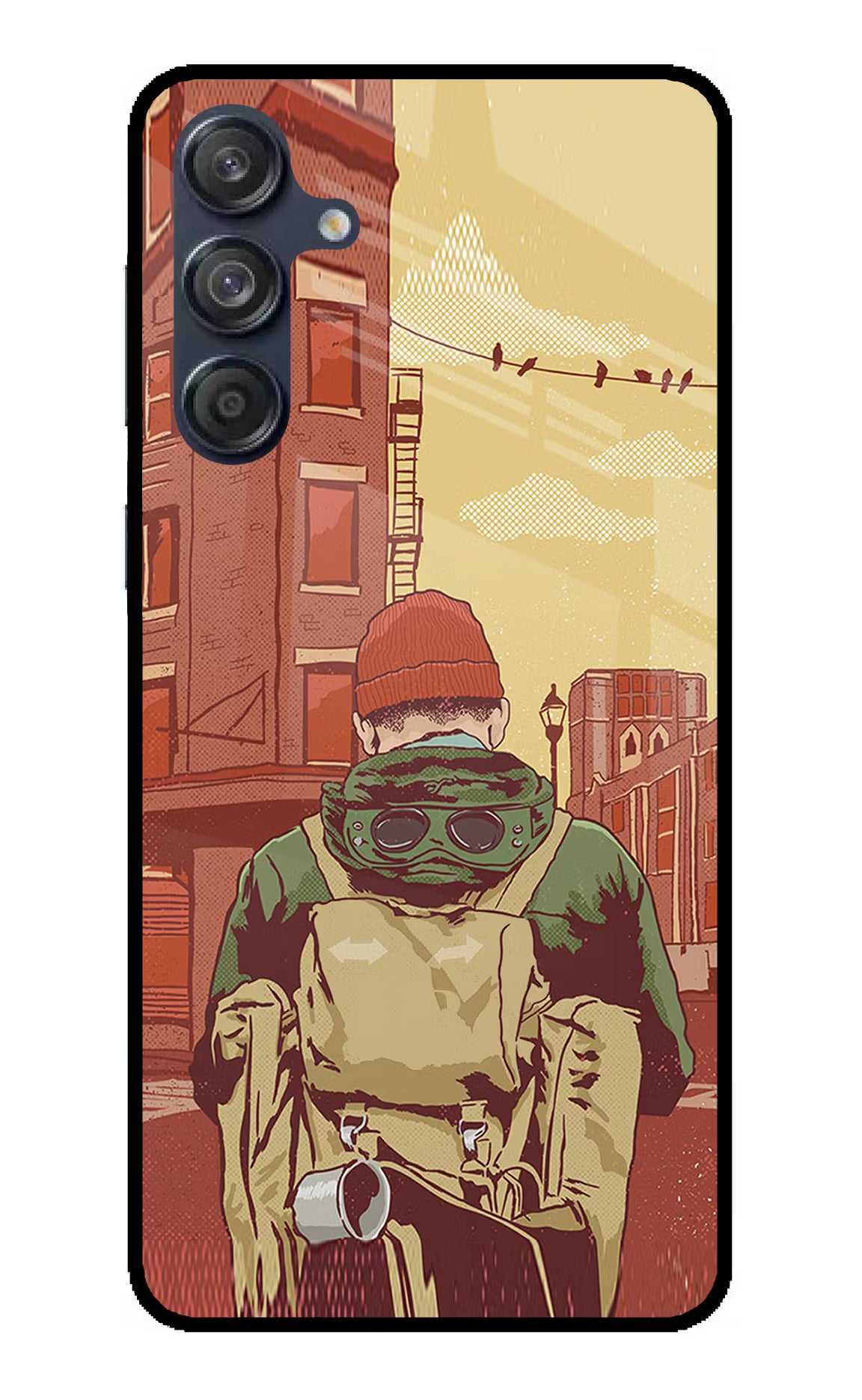 Adventurous Samsung M55 5G Glass Case - Adventurous Samsung M55 5G Glass Case Adventurous Samsung M55 5G Glass Case