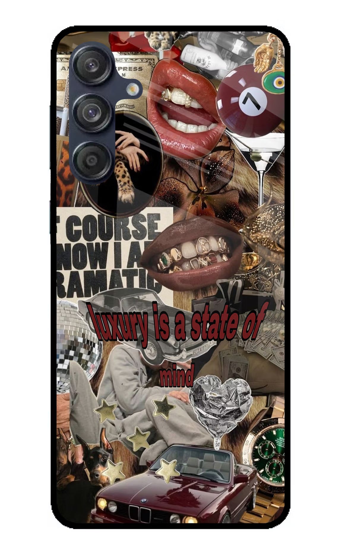 Luxury Samsung M55 5G Glass Case - Luxury Samsung M55 5G Glass Case Luxury Samsung M55 5G Glass Case