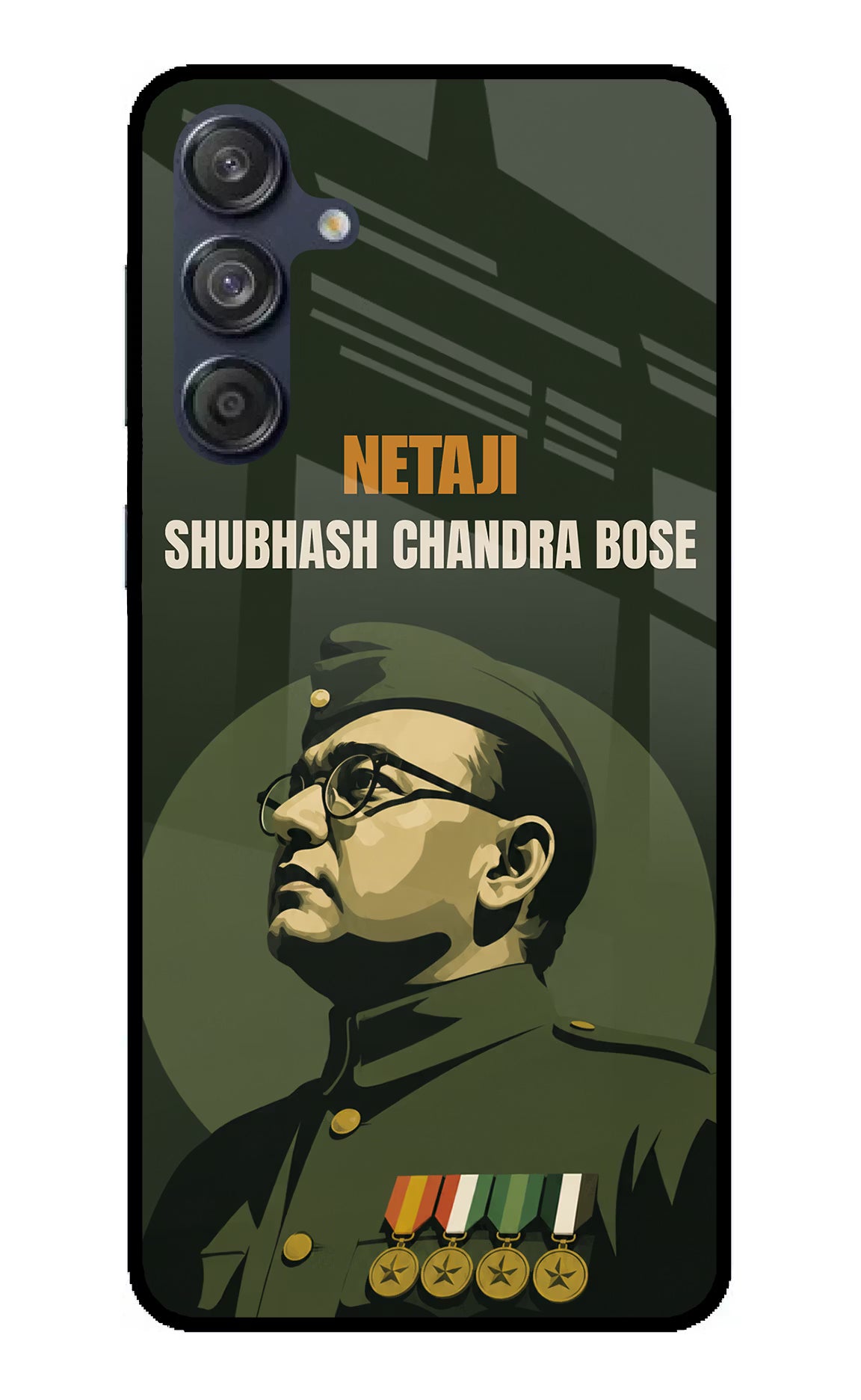Netaji Legacy Samsung M55 5G Glass Case - Netaji Legacy Samsung M55 5G Glass Case Netaji Legacy Samsung M55 5G Glass Case