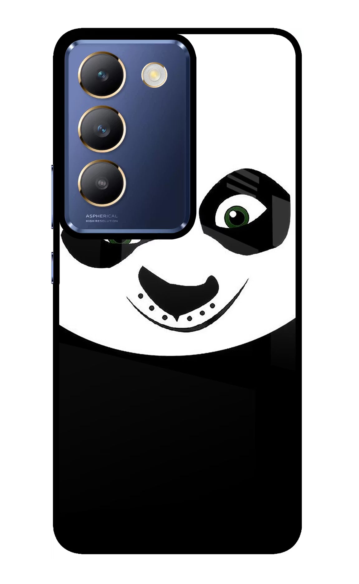 Panda Vivo Y200E 5G/T3 5G Glass Case - Panda Vivo Y200E 5G/T3 5G Glass Case Panda Vivo Y200E 5G/T3 5G Glass Case