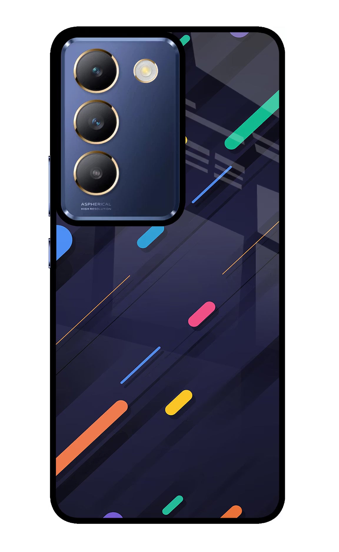 Abstract Design Vivo Y200E 5G/T3 5G Glass Case - Abstract Design Vivo Y200E 5G/T3 5G Glass Case Abstract Design Vivo Y200E 5G/T3 5G Glass Case