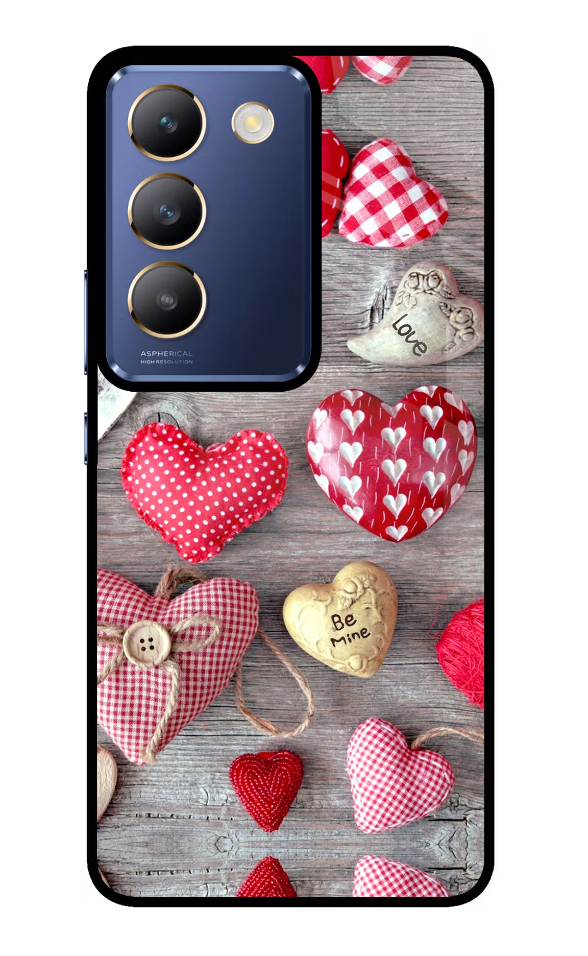 Love Wallpaper Vivo Y200E 5G/T3 5G Glass Case - Love Wallpaper Vivo Y200E 5G/T3 5G Glass Case Love Wallpaper Vivo Y200E 5G/T3 5G Glass Case