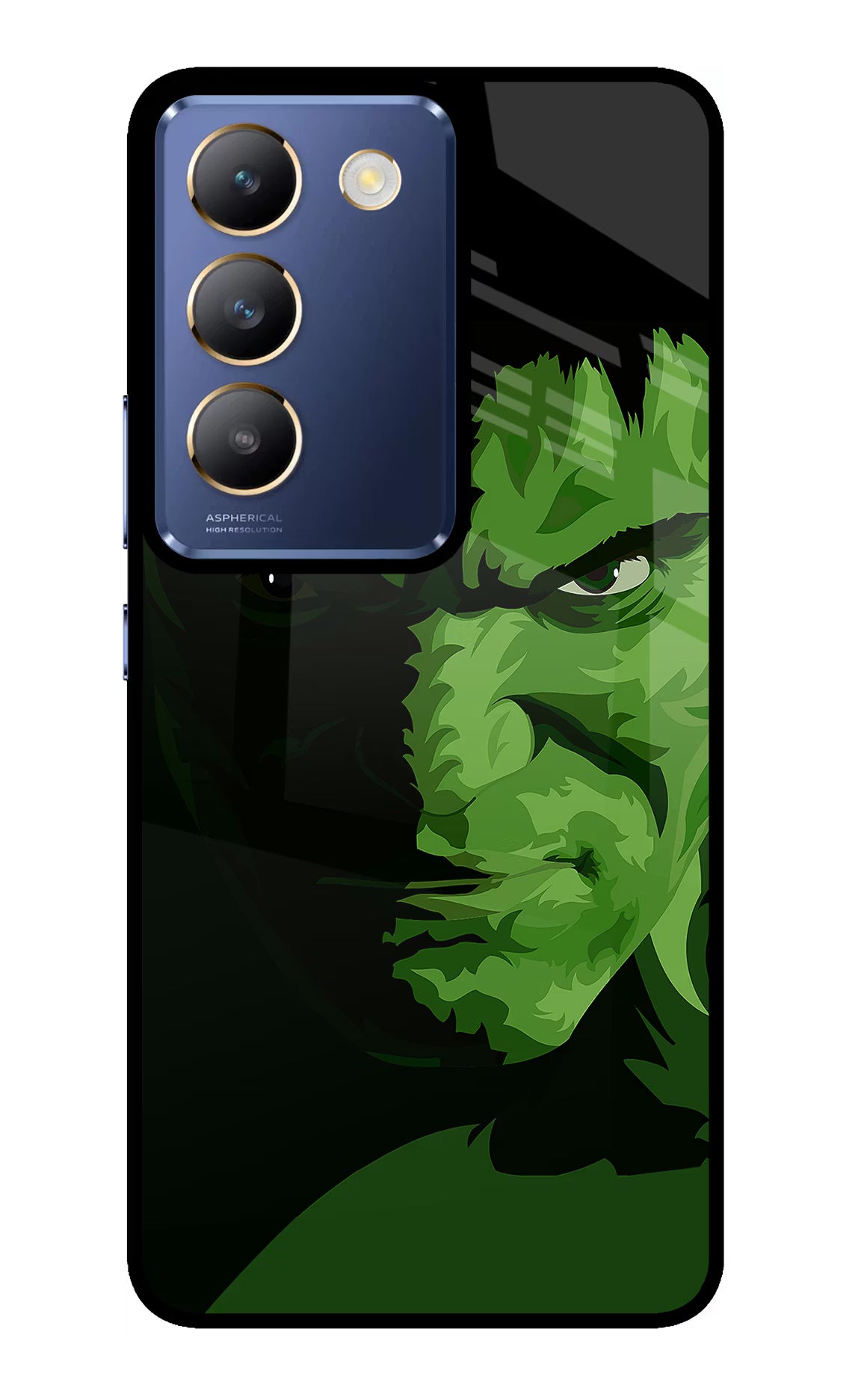 HULK Vivo Y200E 5G/T3 5G Glass Case - HULK Vivo Y200E 5G/T3 5G Glass Case HULK Vivo Y200E 5G/T3 5G Glass Case