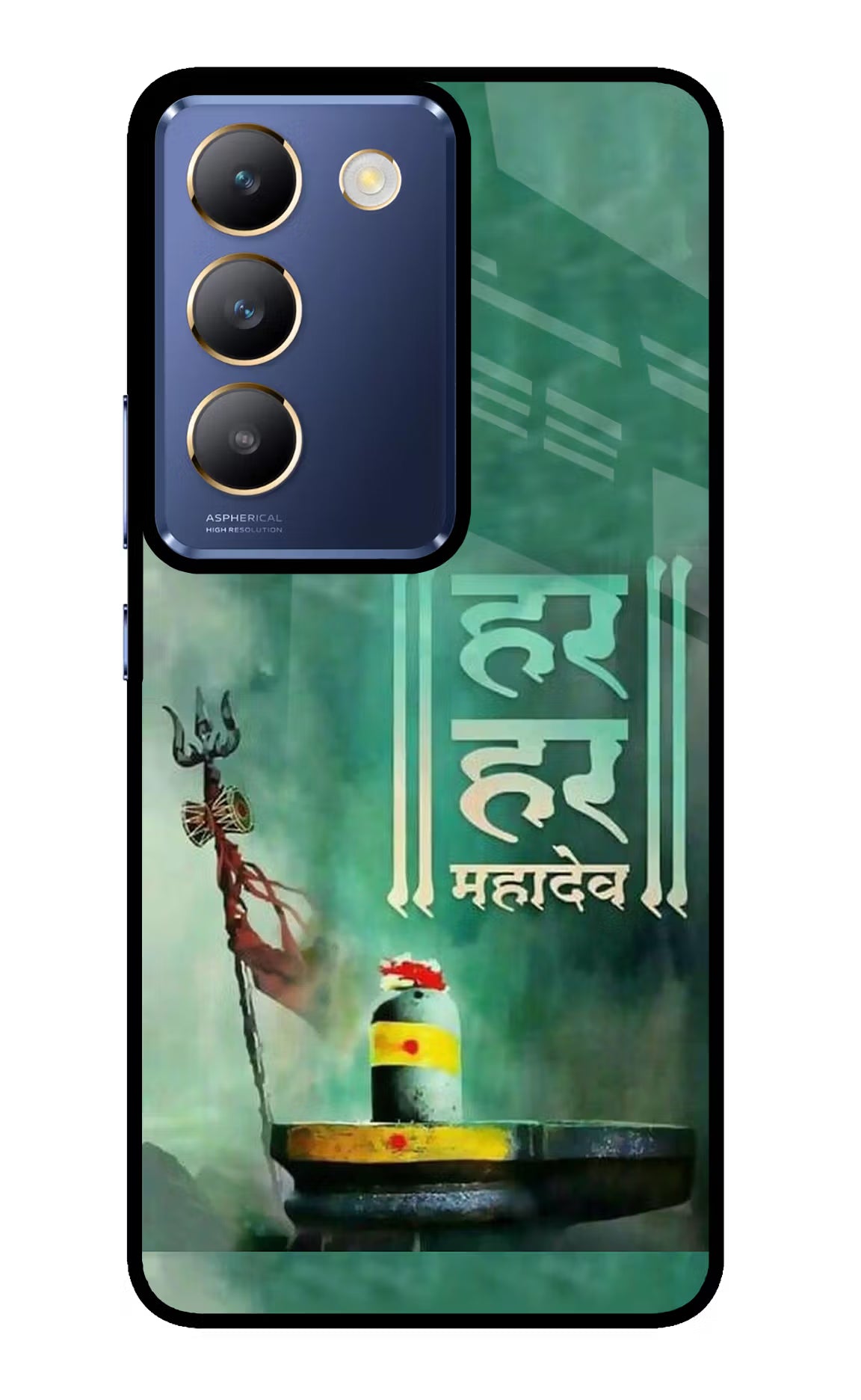 Har Har Mahadev Shivling Vivo Y200E 5G/T3 5G Glass Case - Har Har Mahadev Shivling Vivo Y200E 5G/T3 5G Glass Case Har Har Mahadev Shivling Vivo Y200E 5G/T3 5G Glass Case