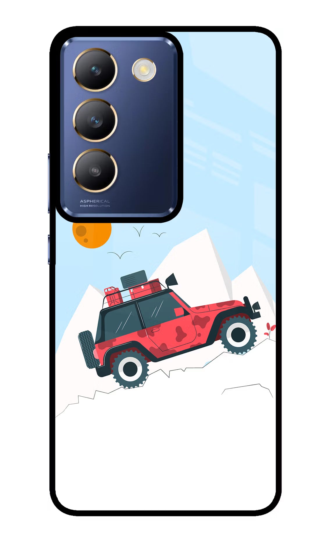 Mountain Trail Beast Vivo Y200E 5G/T3 5G Glass Case - Mountain Trail Beast Vivo Y200E 5G/T3 5G Glass Case Mountain Trail Beast Vivo Y200E 5G/T3 5G Glass Case