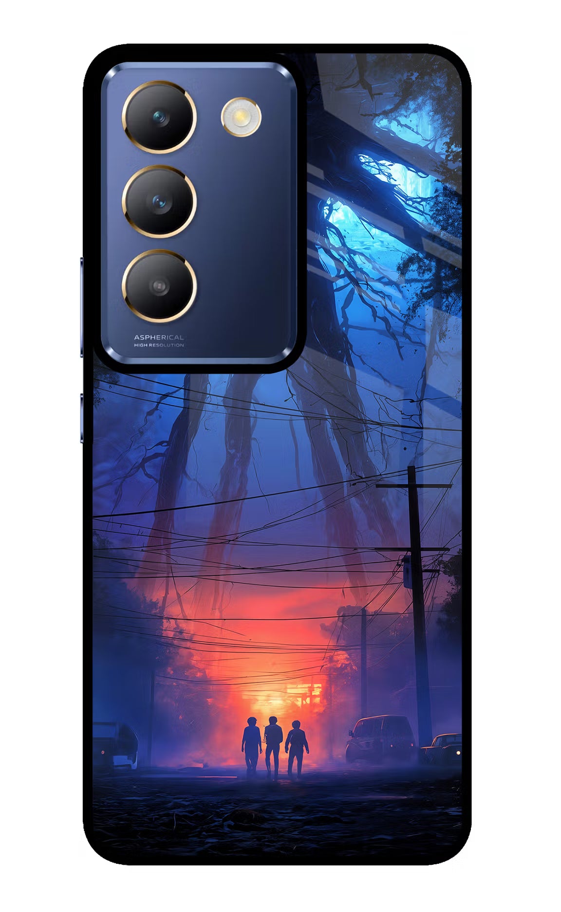 Ordinary Things Shadow Vivo Y200E 5G/T3 5G Glass Case - Ordinary Things Shadow Vivo Y200E 5G/T3 5G Glass Case Ordinary Things Shadow Vivo Y200E 5G/T3 5G Glass Case