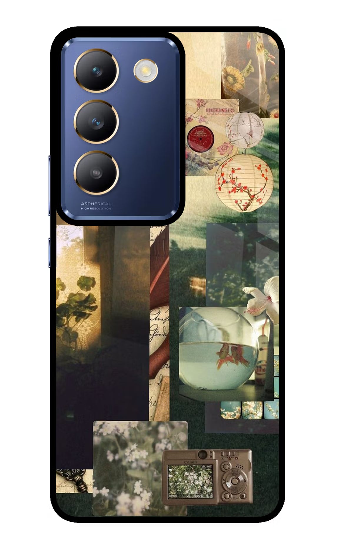 Summer Vivo Y200E 5G/T3 5G Glass Case - Summer Vivo Y200E 5G/T3 5G Glass Case Summer Vivo Y200E 5G/T3 5G Glass Case