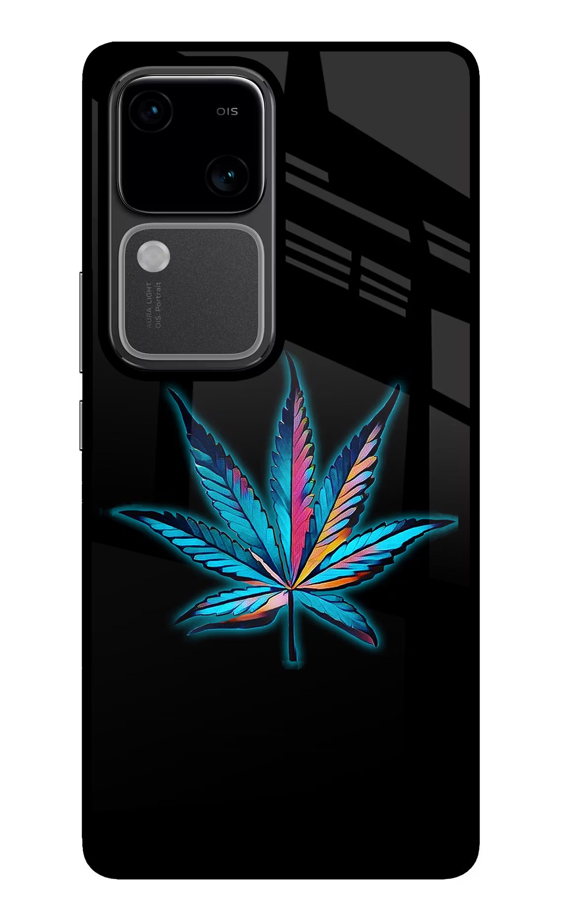 Weed Vivo V30 5G Glass Case - Weed Vivo V30 5G Glass Case Weed Vivo V30 5G Glass Case