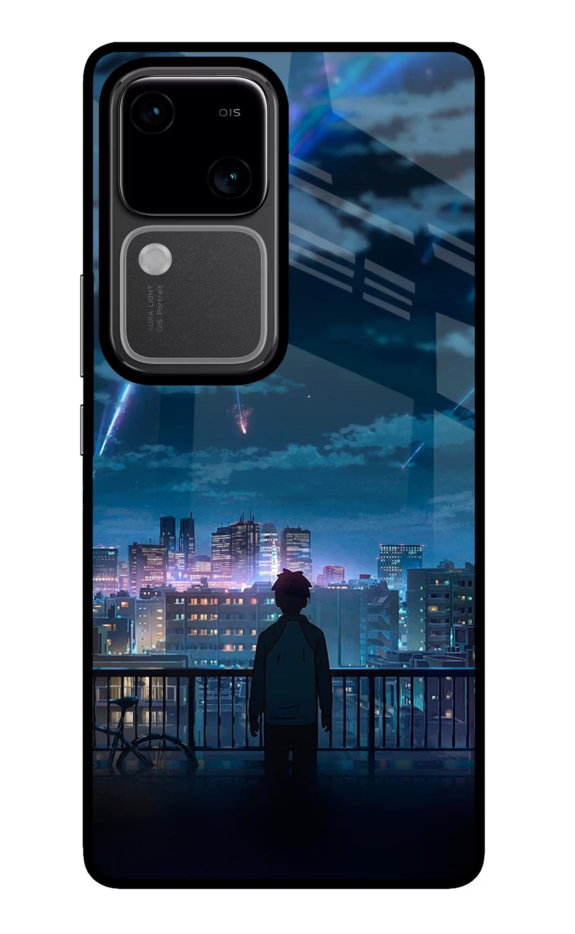 Anime Vivo V30 5G Glass Case - Anime Vivo V30 5G Glass Case Anime Vivo V30 5G Glass Case