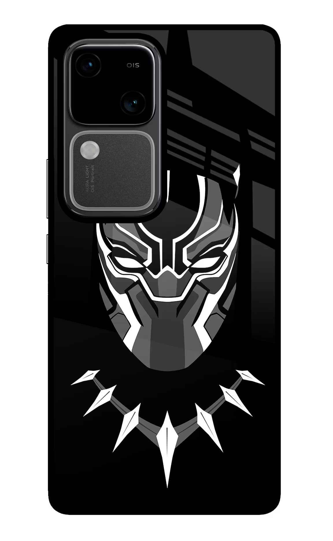 Black Panther Vivo V30 5G Glass Case - Black Panther Vivo V30 5G Glass Case Black Panther Vivo V30 5G Glass Case
