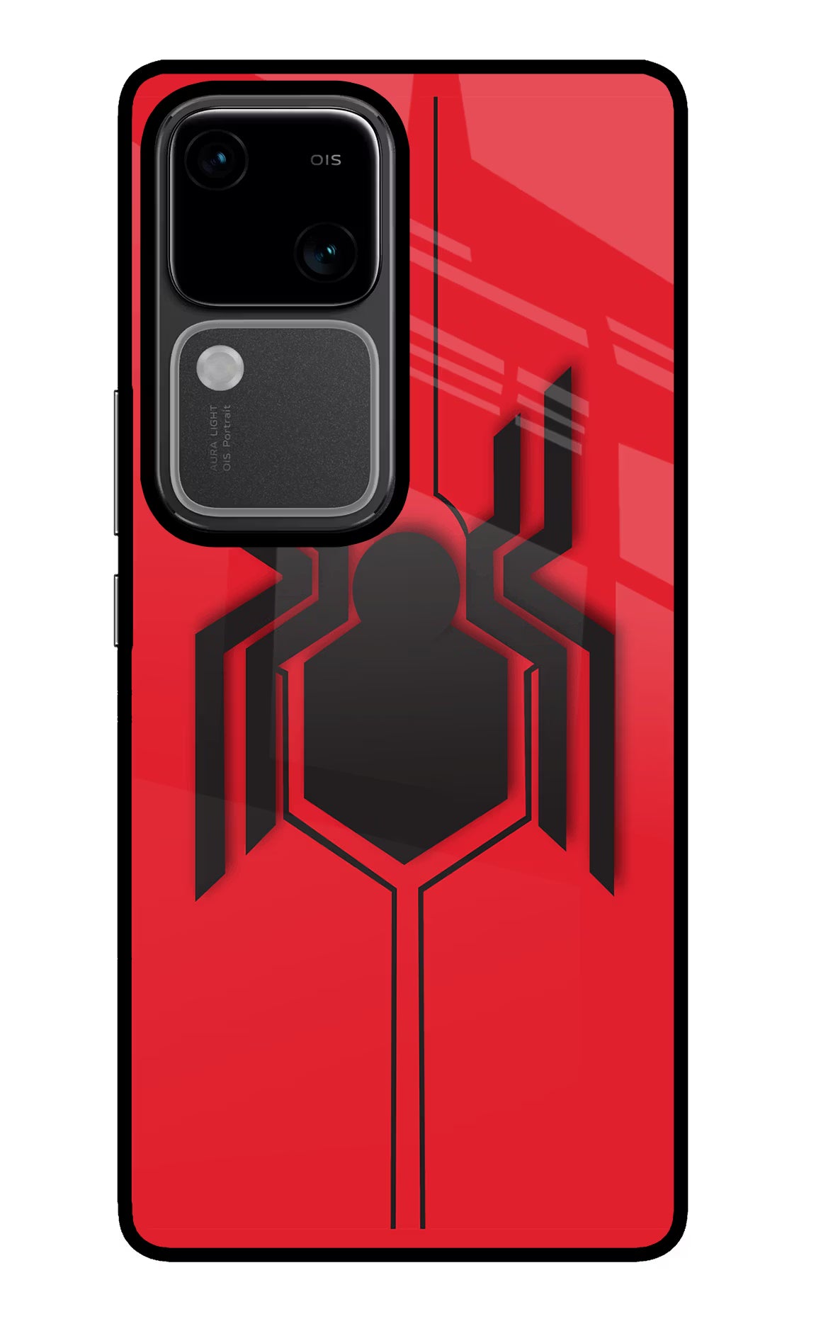 Spider Vivo V30 5G Glass Case - Spider Vivo V30 5G Glass Case Spider Vivo V30 5G Glass Case