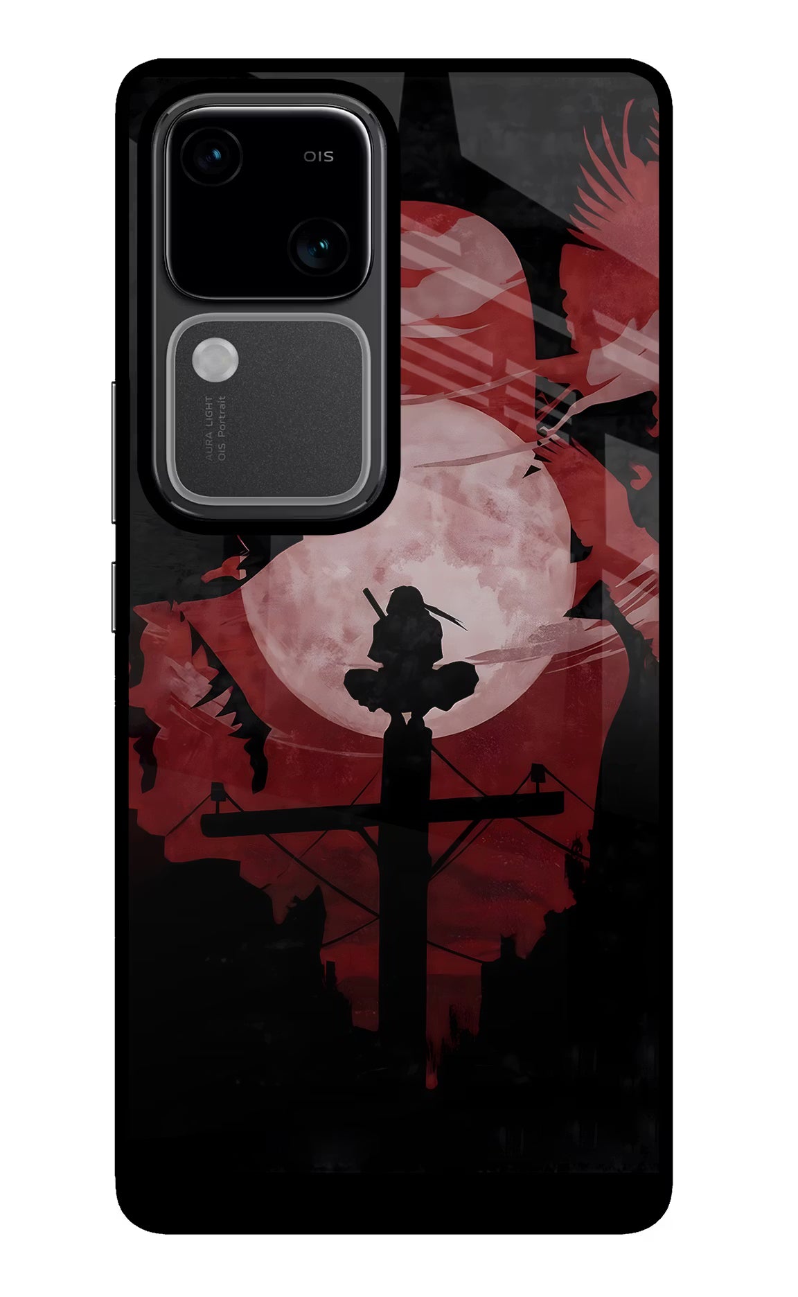 Naruto Anime Vivo V30 5G Glass Case - Naruto Anime Vivo V30 5G Glass Case Naruto Anime Vivo V30 5G Glass Case