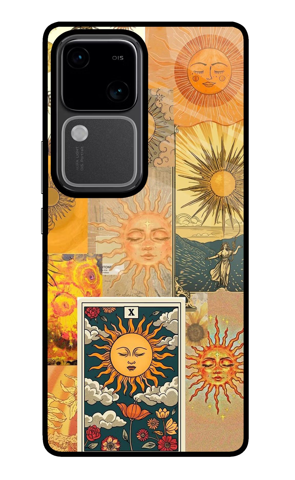 Sun Vivo V30 5G Glass Case - Sun Vivo V30 5G Glass Case Sun Vivo V30 5G Glass Case