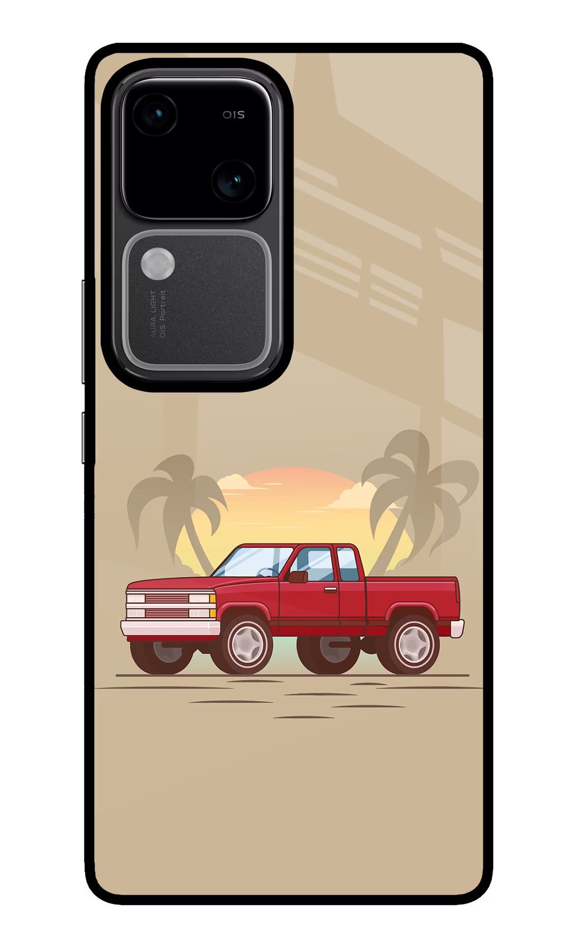 Desert Classic Drive Vivo V30 5G Glass Case - Desert Classic Drive Vivo V30 5G Glass Case Desert Classic Drive Vivo V30 5G Glass Case