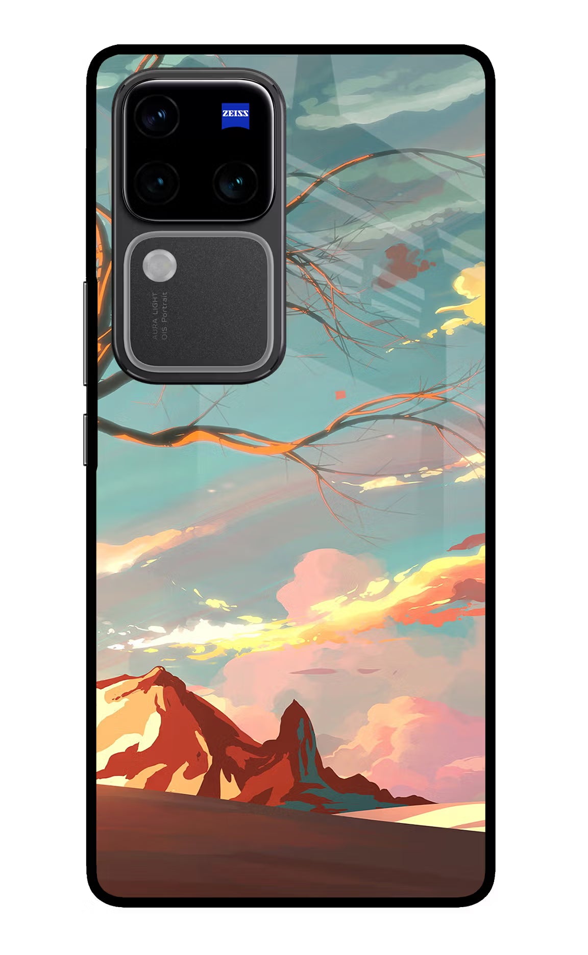 Scenery Vivo V30 Pro 5G Glass Case - Scenery Vivo V30 Pro 5G Glass Case Scenery Vivo V30 Pro 5G Glass Case