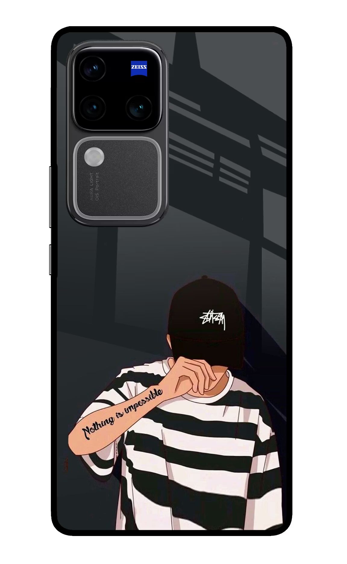 Aesthetic Boy Vivo V30 Pro 5G Glass Case - Aesthetic Boy Vivo V30 Pro 5G Glass Case Aesthetic Boy Vivo V30 Pro 5G Glass Case
