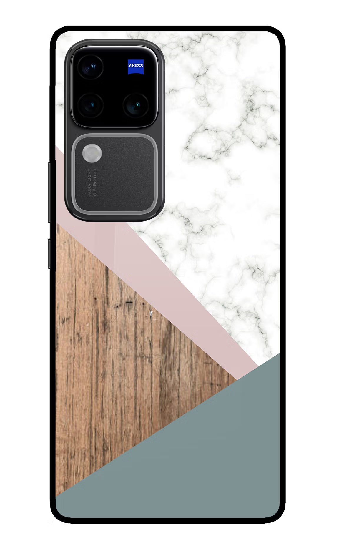 Marble wood Abstract Vivo V30 Pro 5G Glass Case - Marble wood Abstract Vivo V30 Pro 5G Glass Case Marble wood Abstract Vivo V30 Pro 5G Glass Case